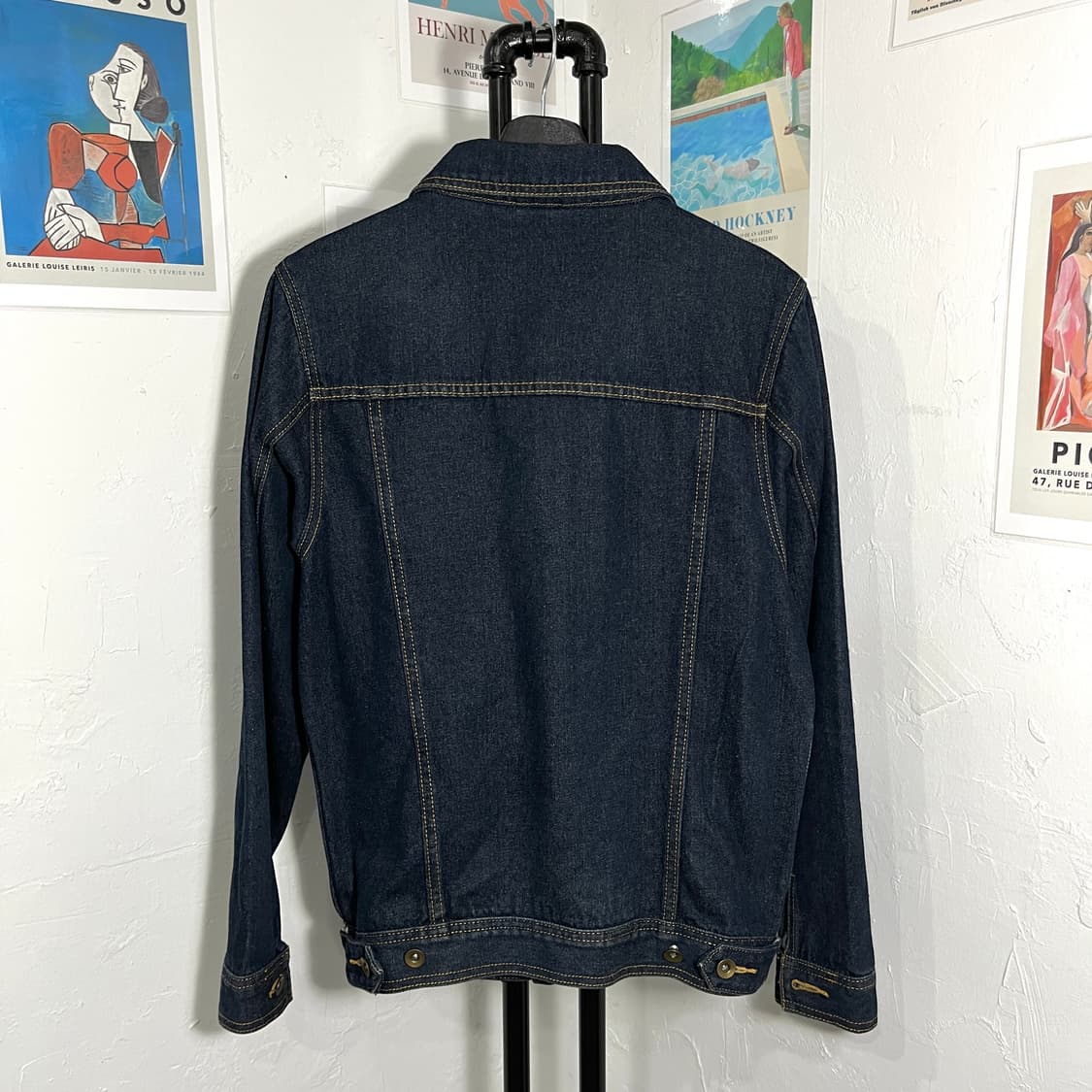 더블포켓 스티치 데님자켓 상품이미지2