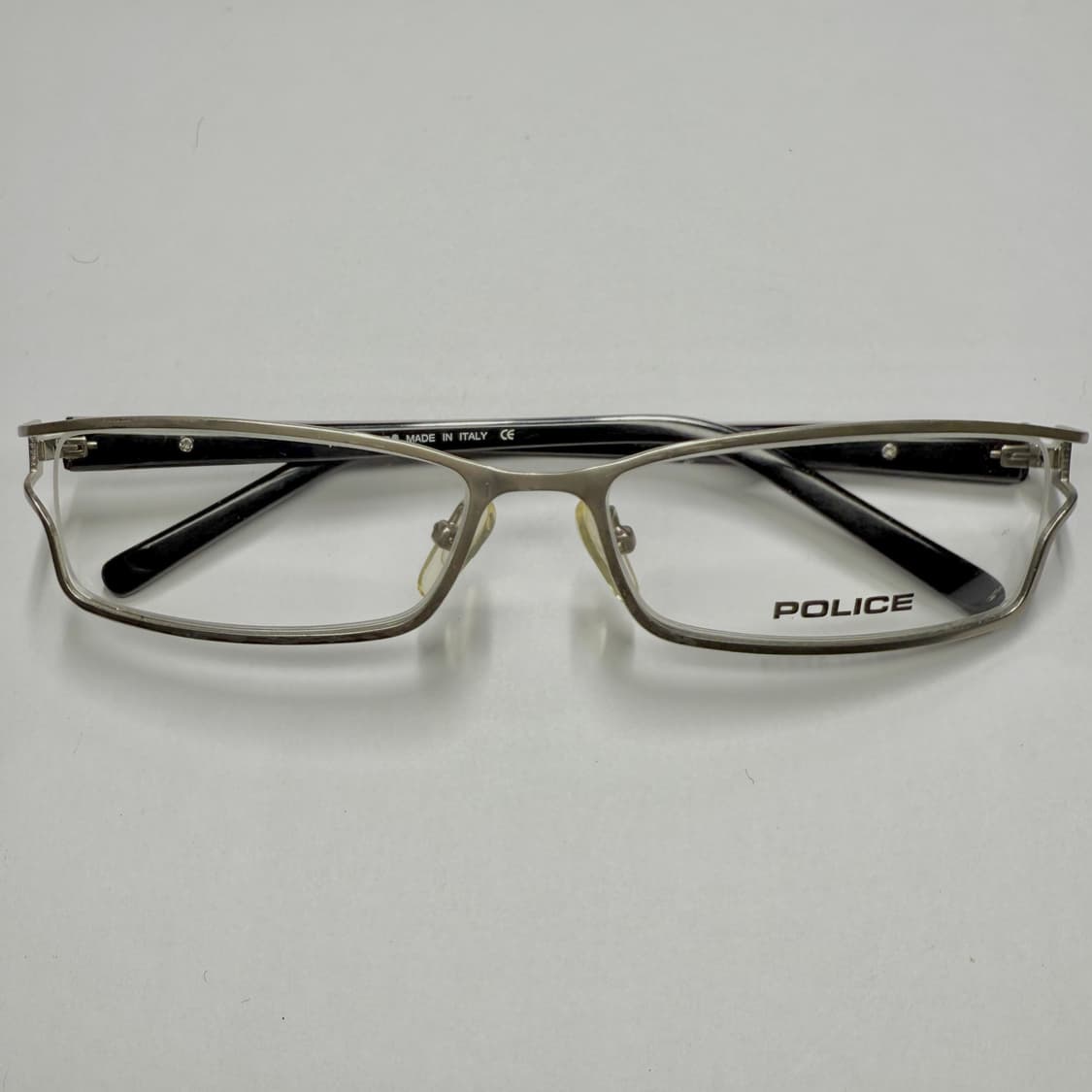[희귀]빈티지 안경 [폴리스(POLICE) 실버 메탈 안경] 상품이미지4