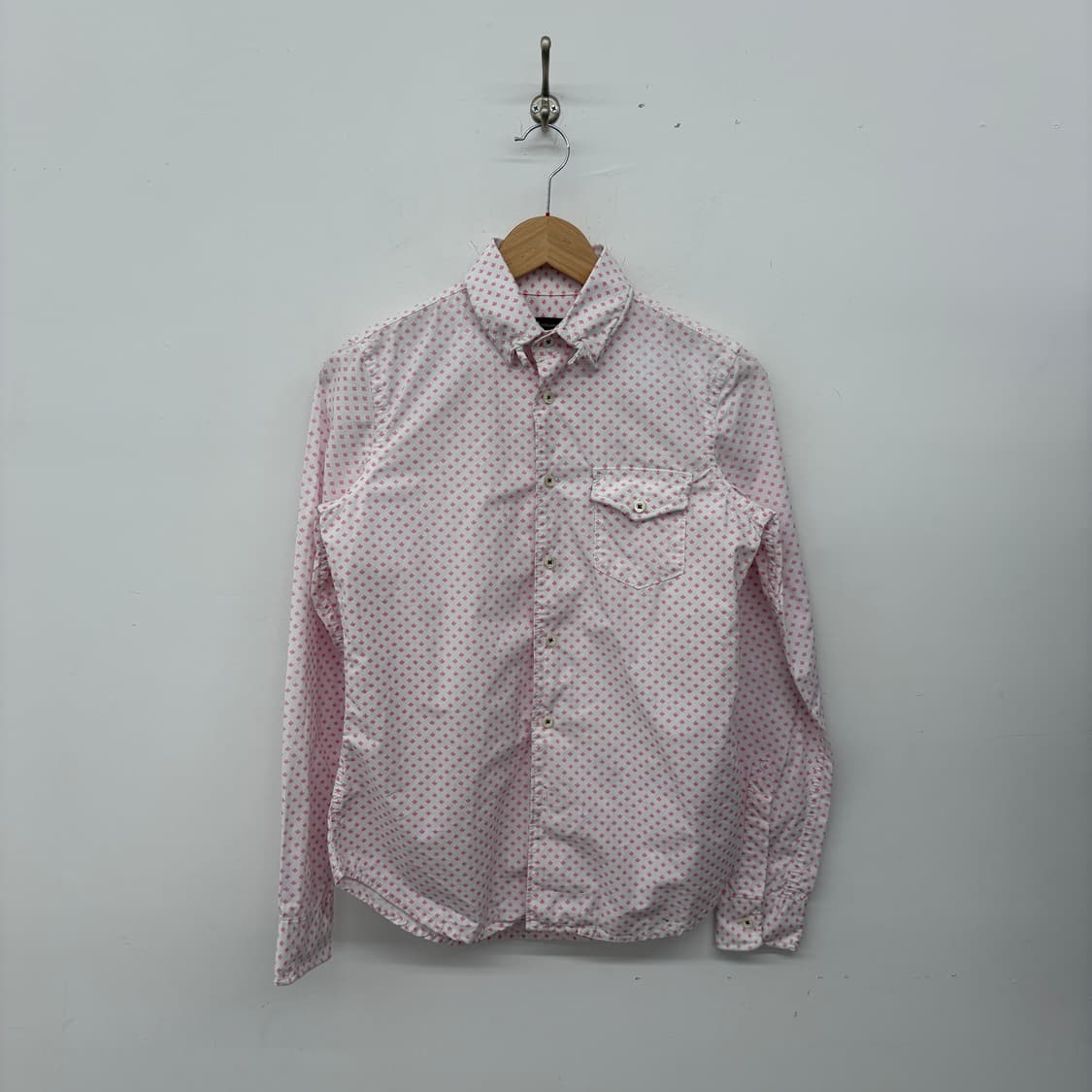 dsquared2 디스퀘어드 핑크색 패턴 긴팔 셔츠 여m 상품이미지1