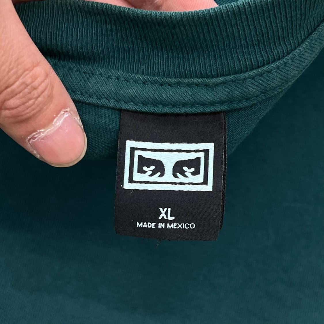 오베이 로고 프린팅 반팔티 r3566  상품이미지7