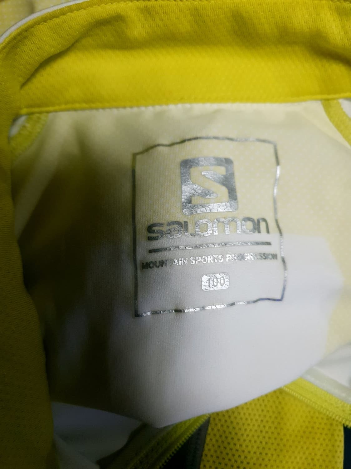 살로몬 러닝 하프집업 기능성 트레이닝 반팔져지 형광 (M) 상품이미지4