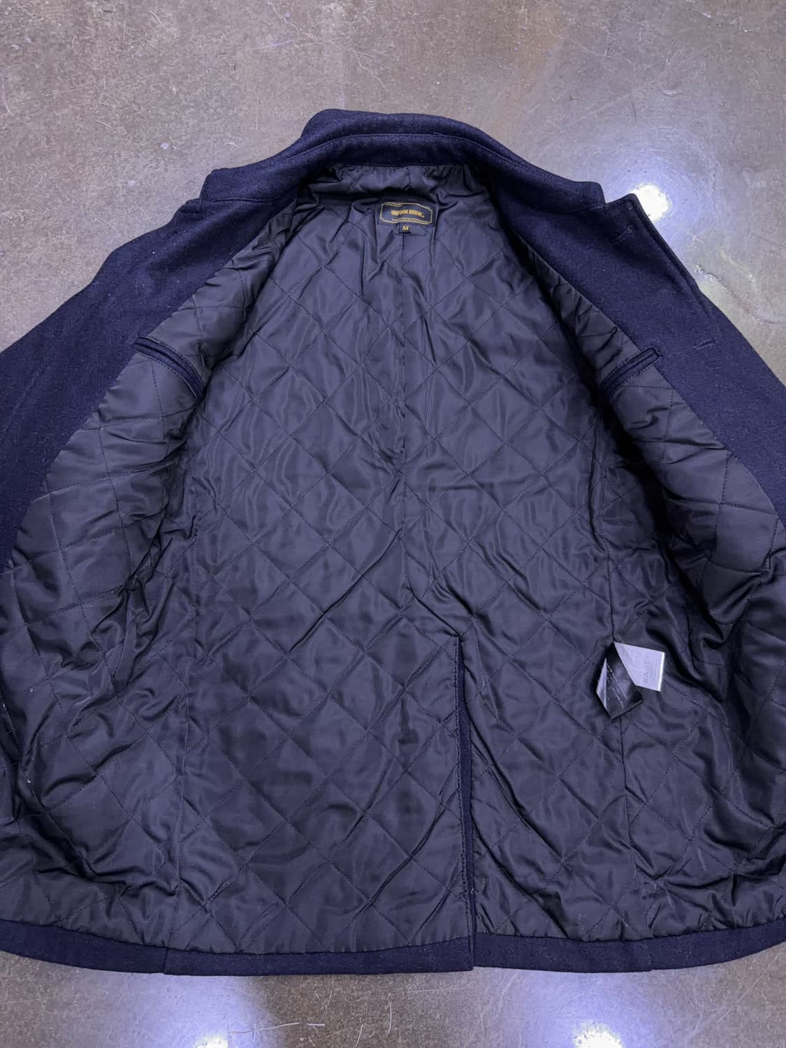 유니폼브릿지 울 포켓 하프코트 M 상품이미지7