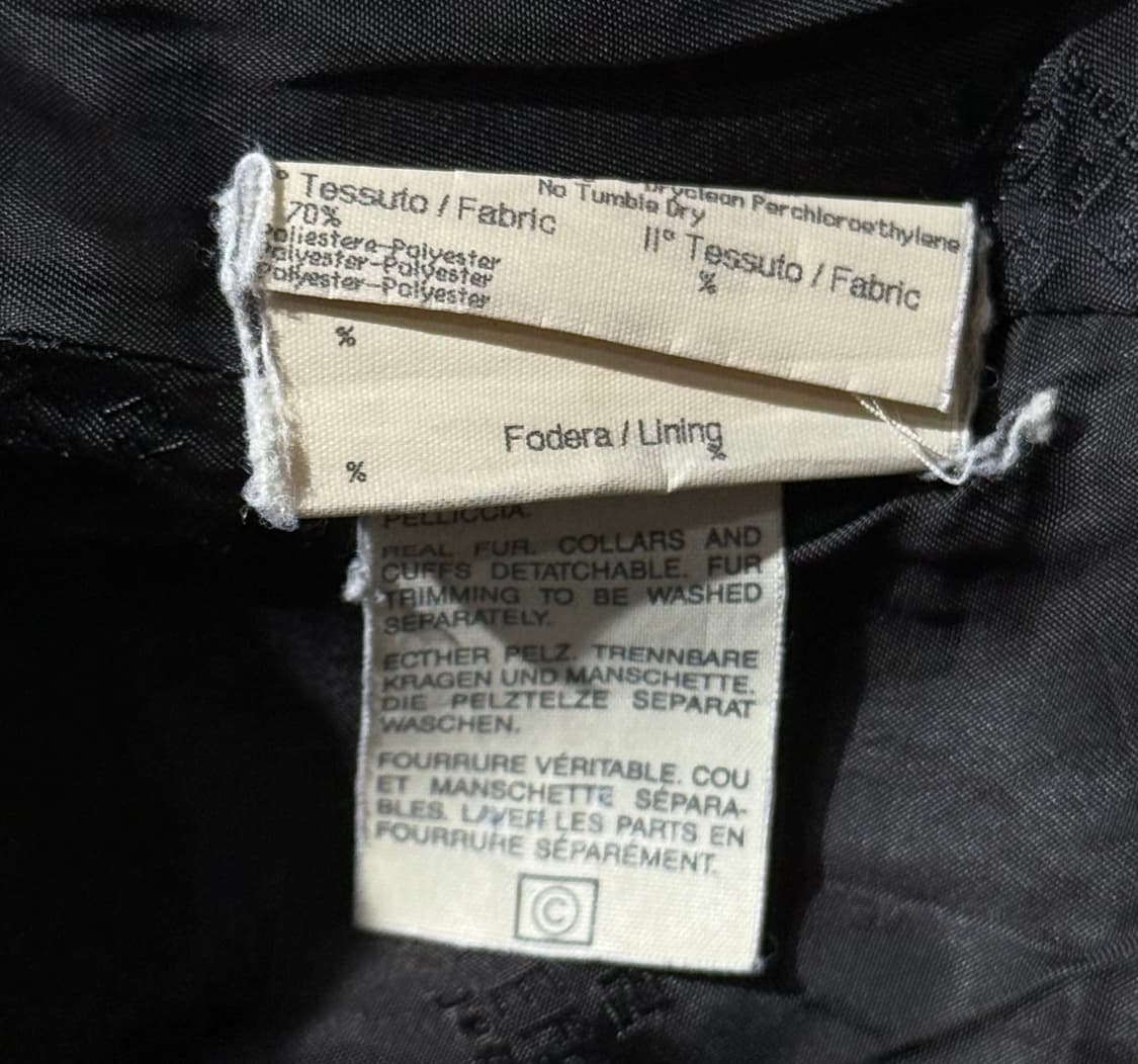 펜디 90‘s 레오파드 싱글 코트 상품이미지6