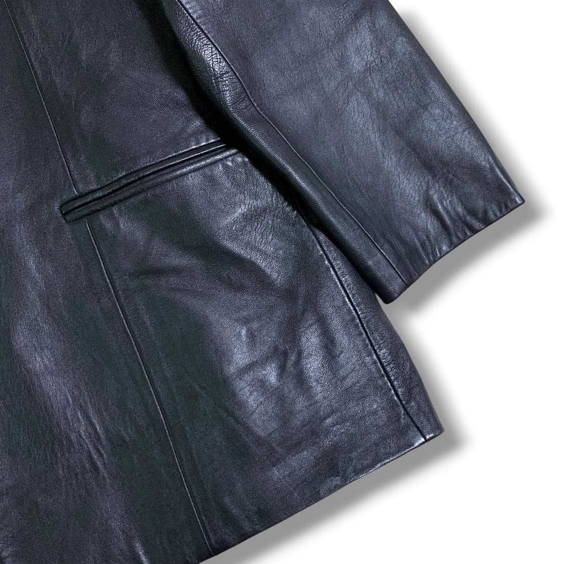 [XL~] 90s Scully Genuine Leather Blazer 상품이미지5