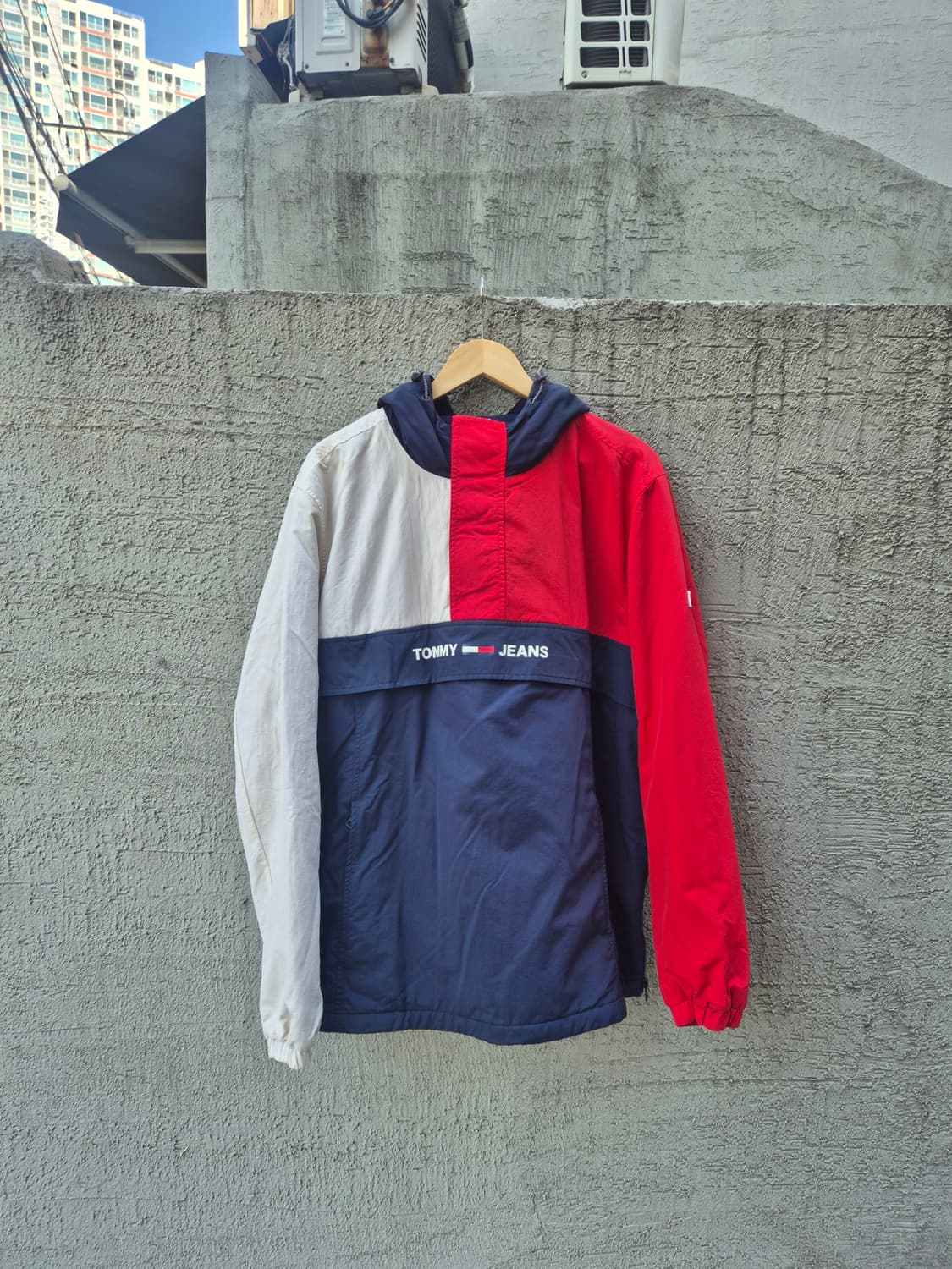 타미 진스(Tommy Jeans) 하프 지퍼 아노락-XXL 상품이미지7