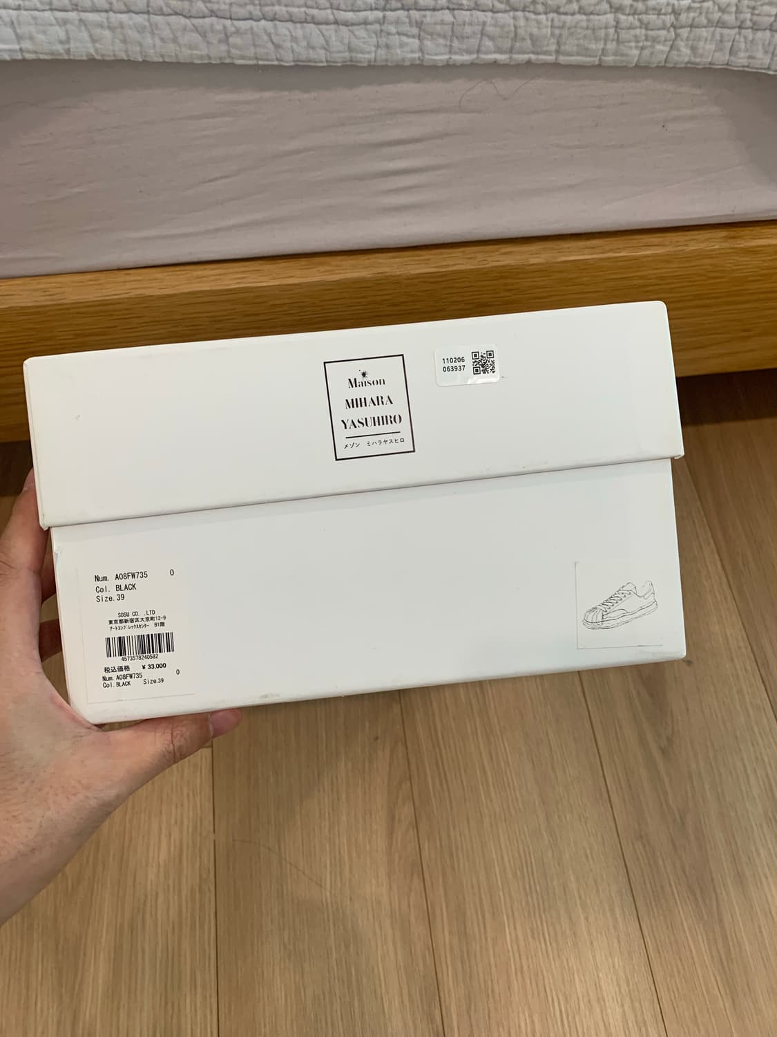 미하라 야스히로 블레이키 블랙 색상 39사이즈 상품이미지10
