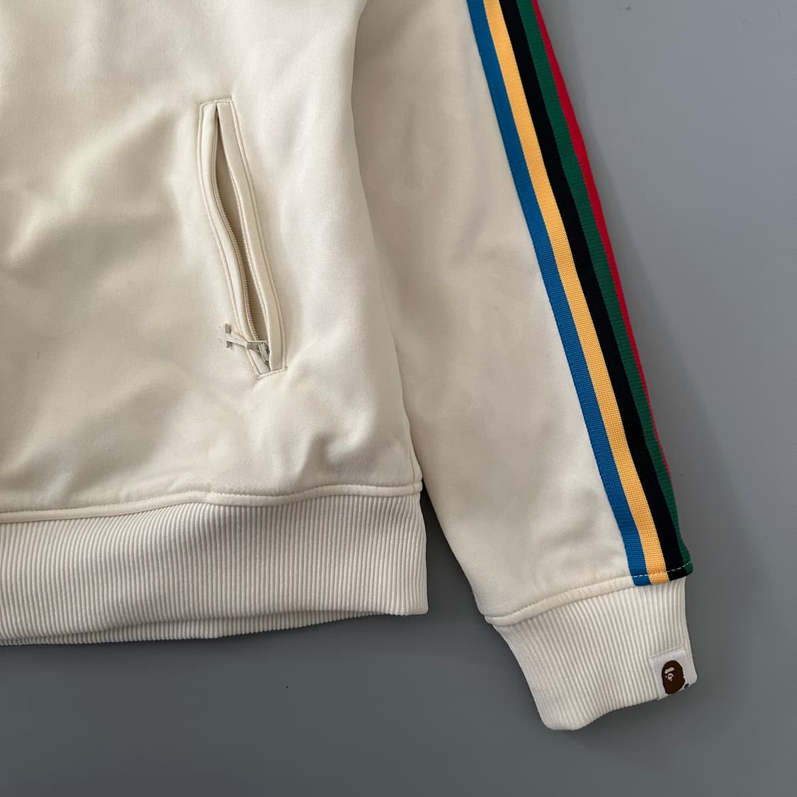 베이프 bape 사루 로고 져지 트랙자켓 상품이미지3