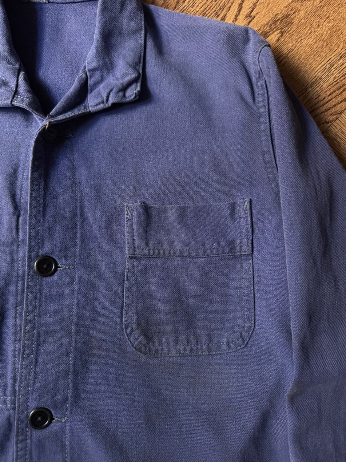 [S]90's 빈티지 페이딩 프렌치 워크자켓 상품이미지3