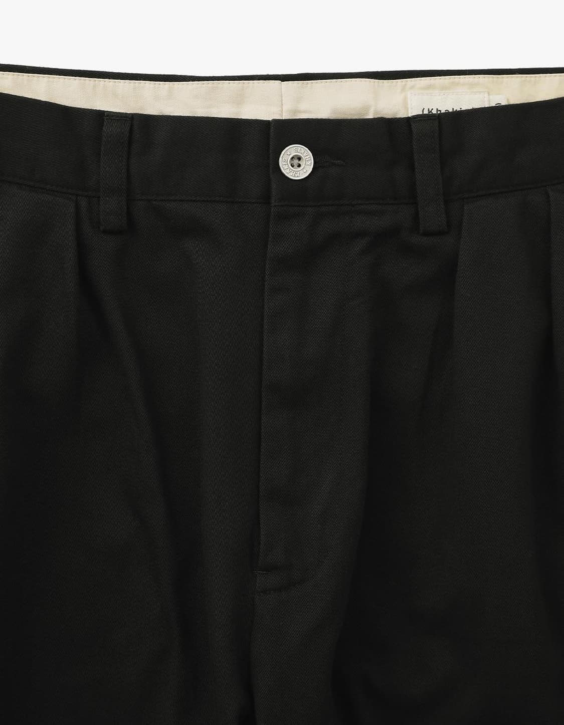 카키스 커먼팬츠 블랙 S 상품이미지4