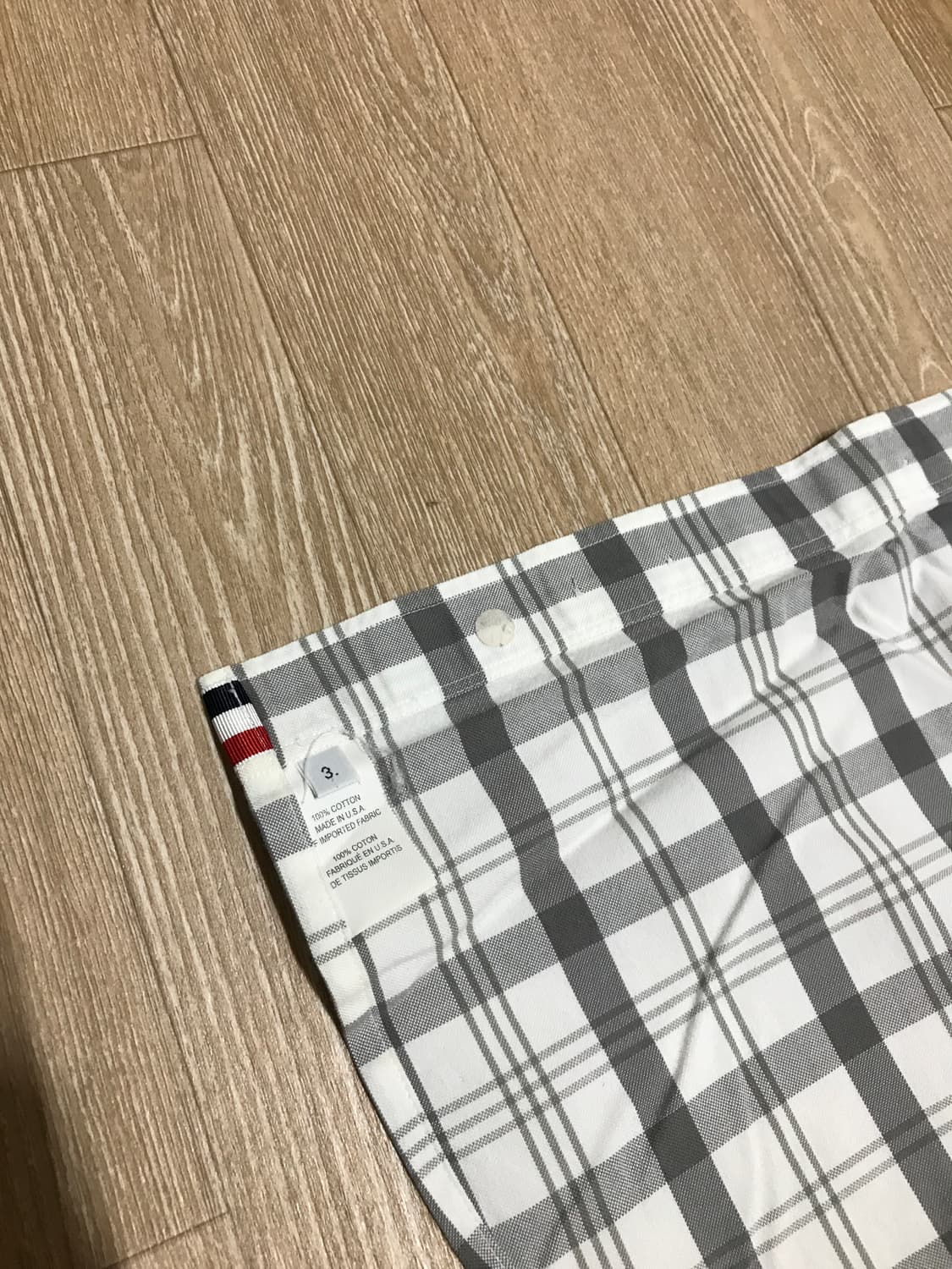톰브라운 체크셔츠 상품이미지4