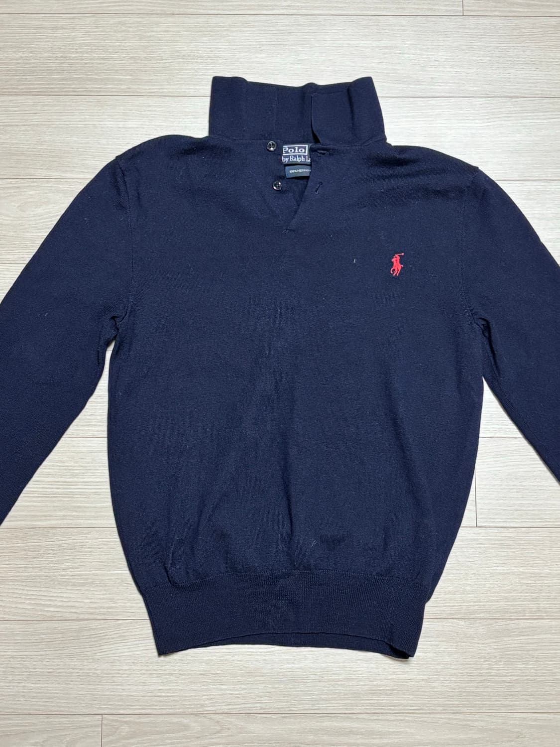 폴로 카라 니트 상품이미지2