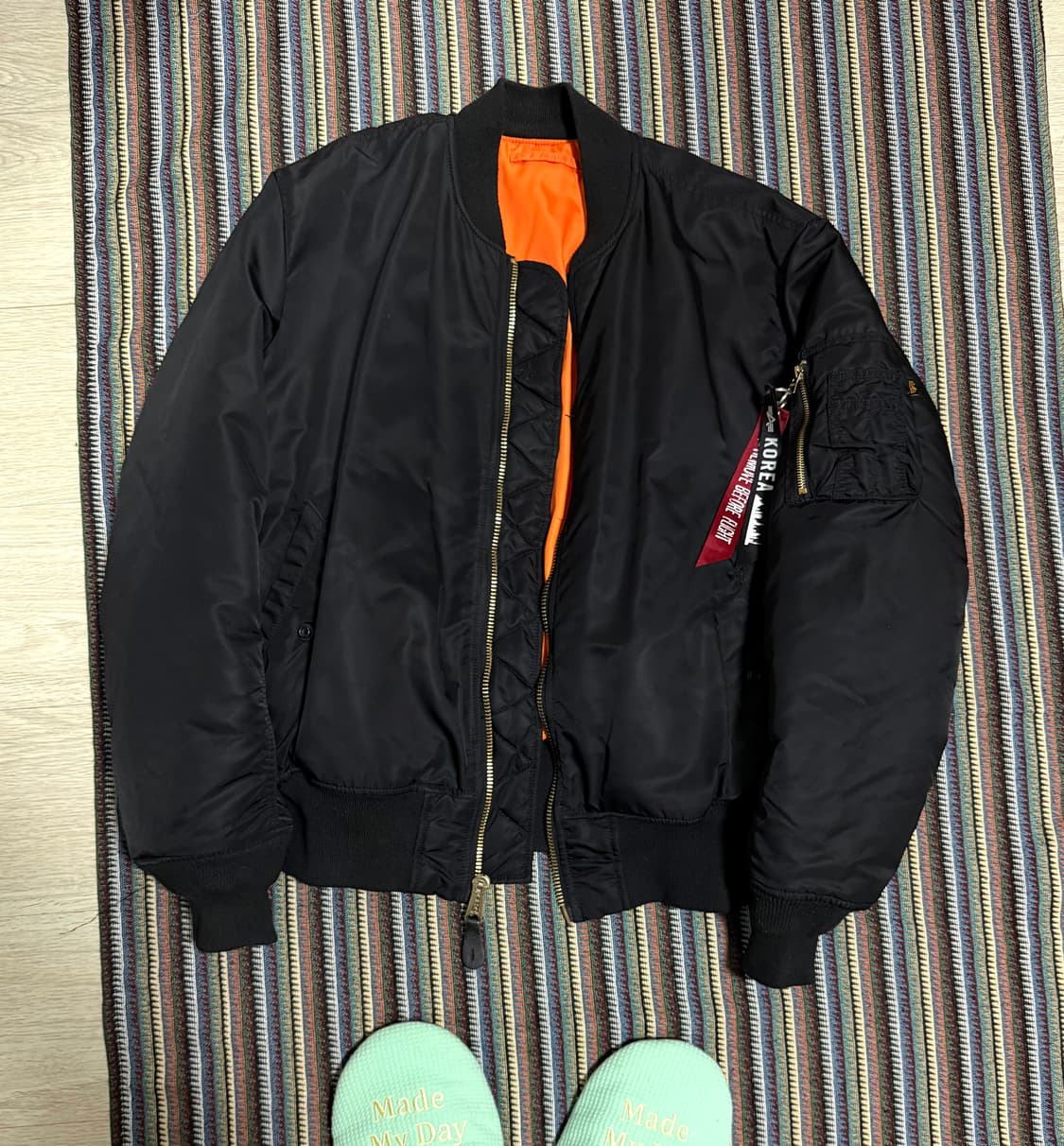 알파인더스트리 ma-1 자켓 상품이미지2