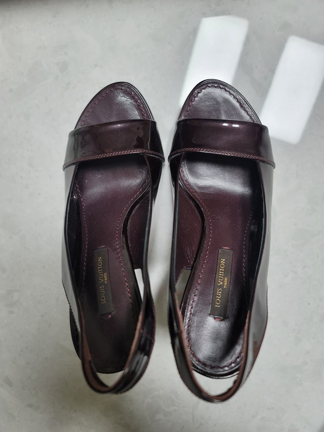 루이비통 애나멜 하이힐 34(215)사이즈 상태극상 풀박스 상품이미지3