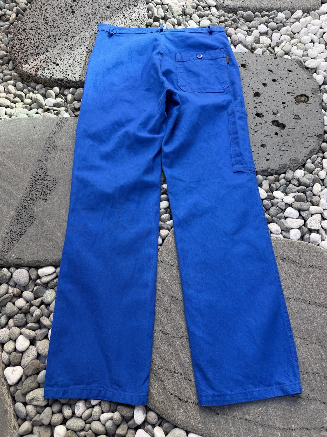 1990s PORTEX WASHED BLUE 빈티지 프렌치워크팬츠 상품이미지2