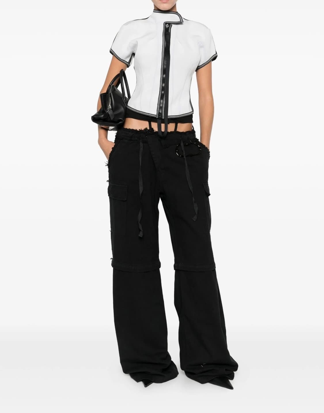오토링거 BAGGY CARGO PANTS (BLACK) 상품이미지1