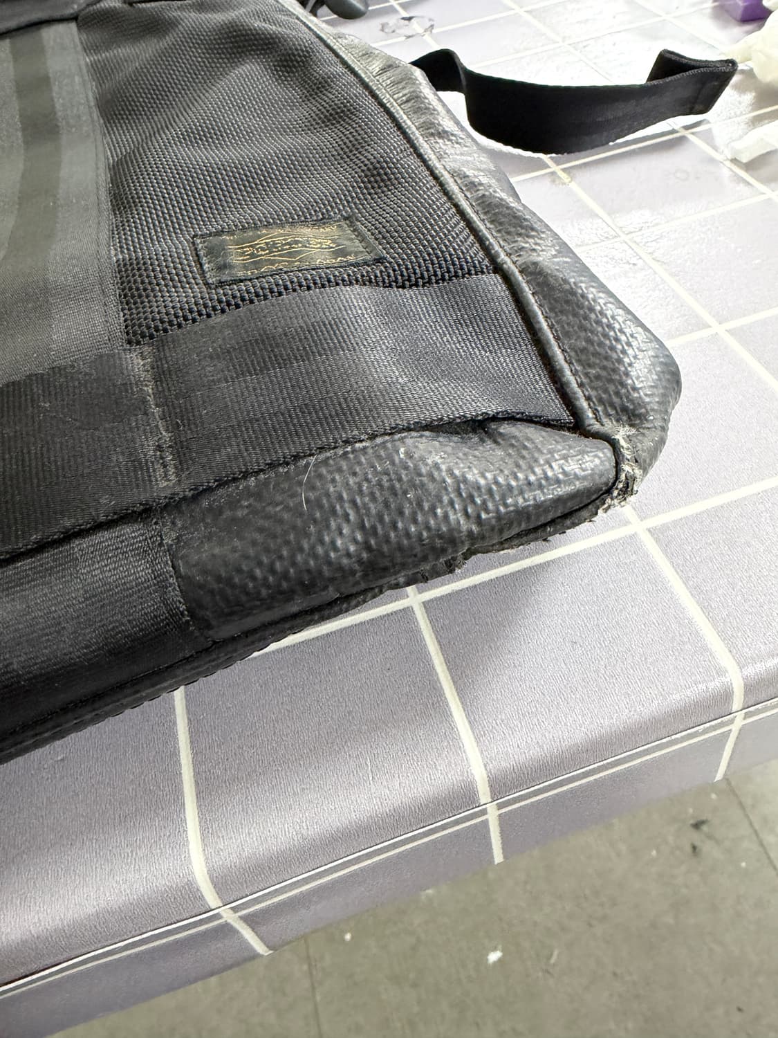 포터 PORTER 히트 투웨이 토트백 블랙(일본매장구매) 상품이미지3