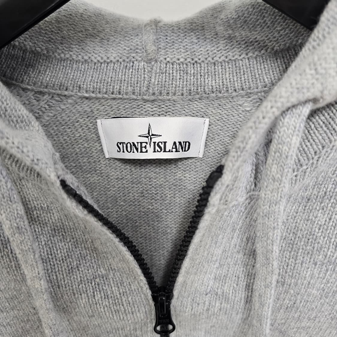 스톤아일랜드 니트 후드 집업 s사이즈 90 95 판매 상품이미지2