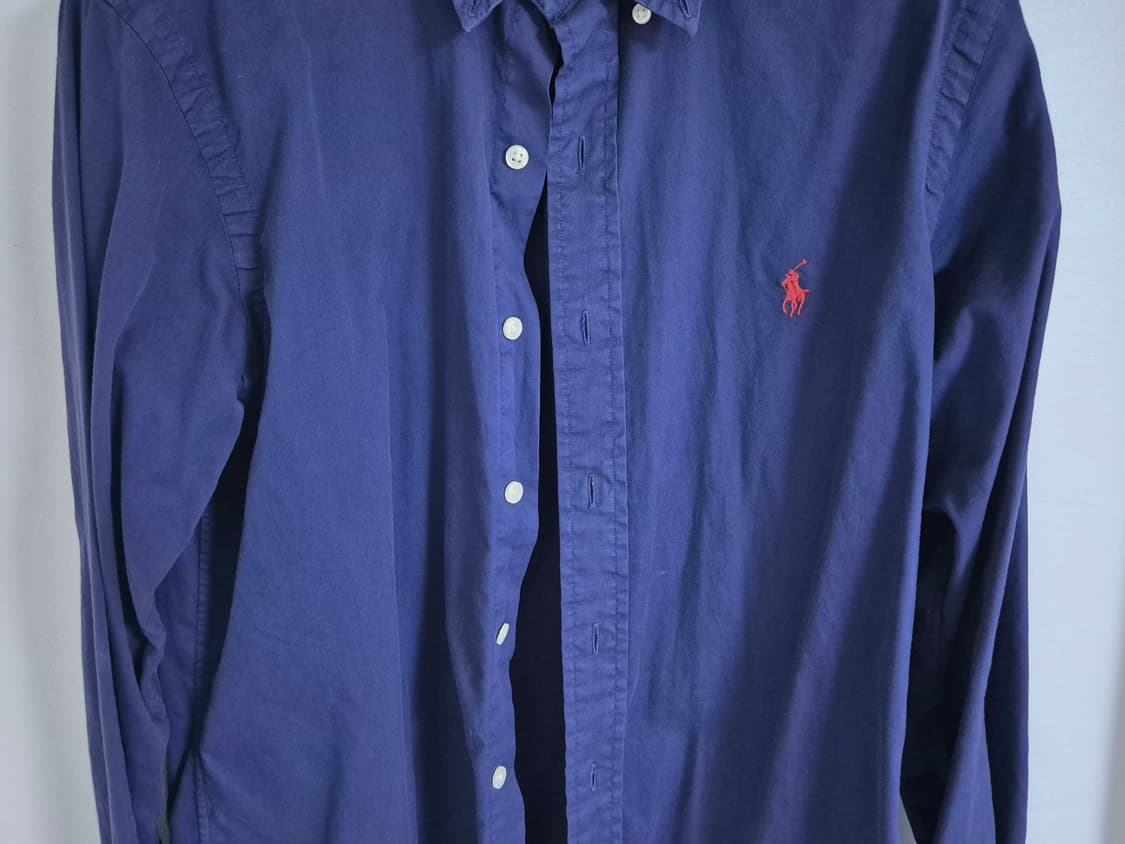 폴로랄프로렌 네이비 옥스포드셔츠 XS(정품) 상품이미지2