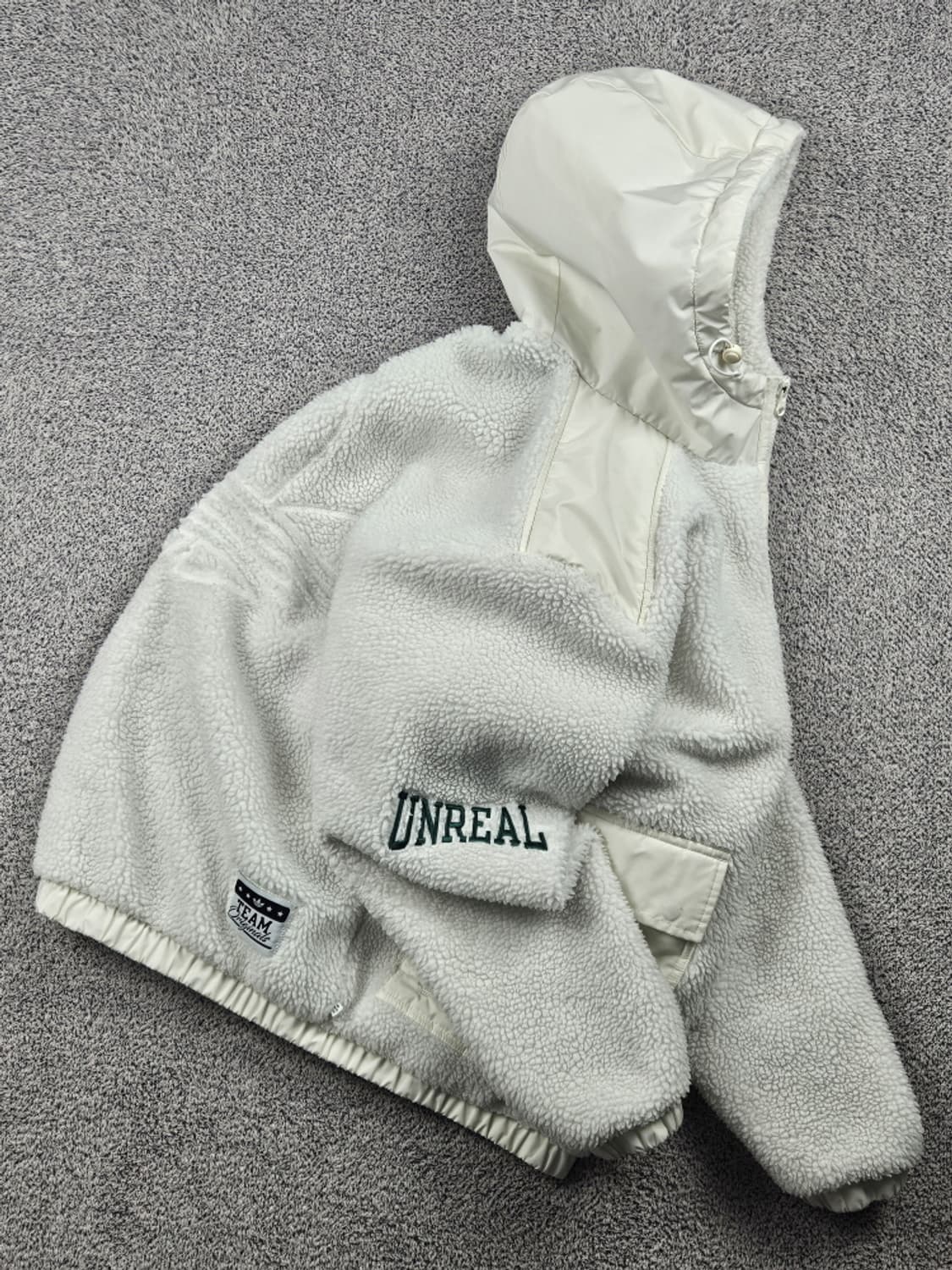 아디다스 MC 쉐르파 플리스 후드집업 자켓 ( L ) / 10372 상품이미지3