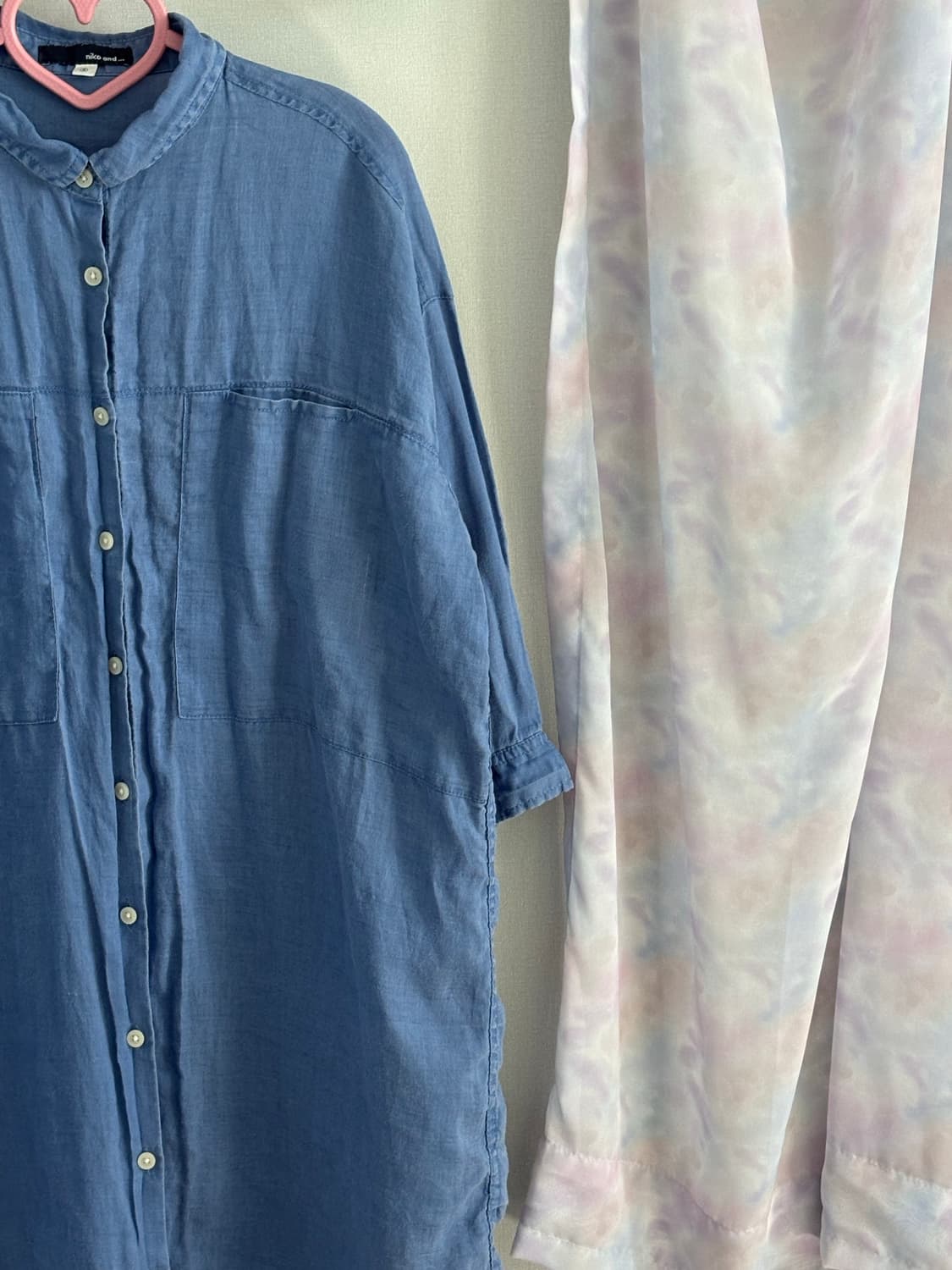 니코앤드 셔츠 원피스 상품이미지2