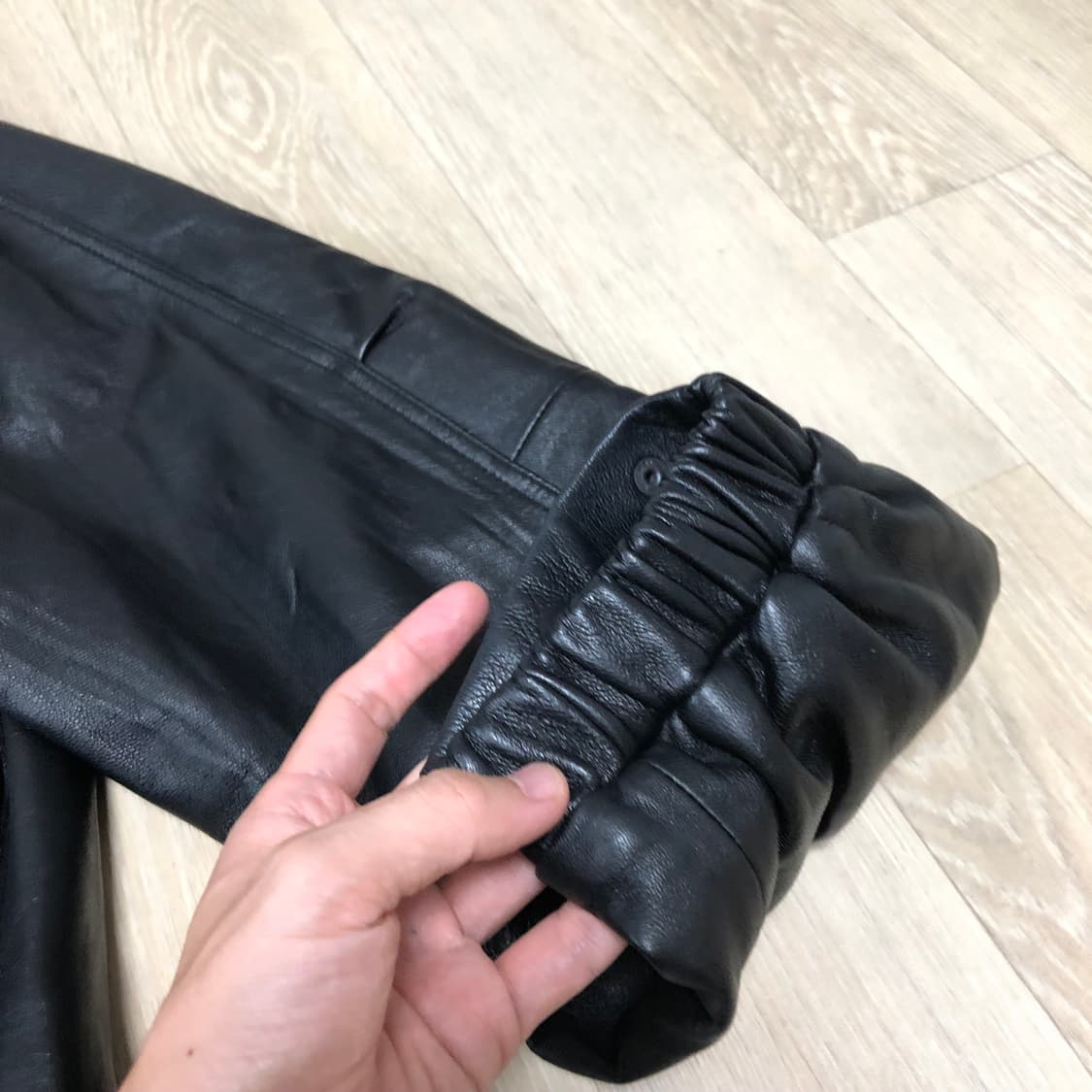 (XXL) 도프 제이슨 DOFF JASON 오버핏 램스킨 블루종 자켓 상품이미지6