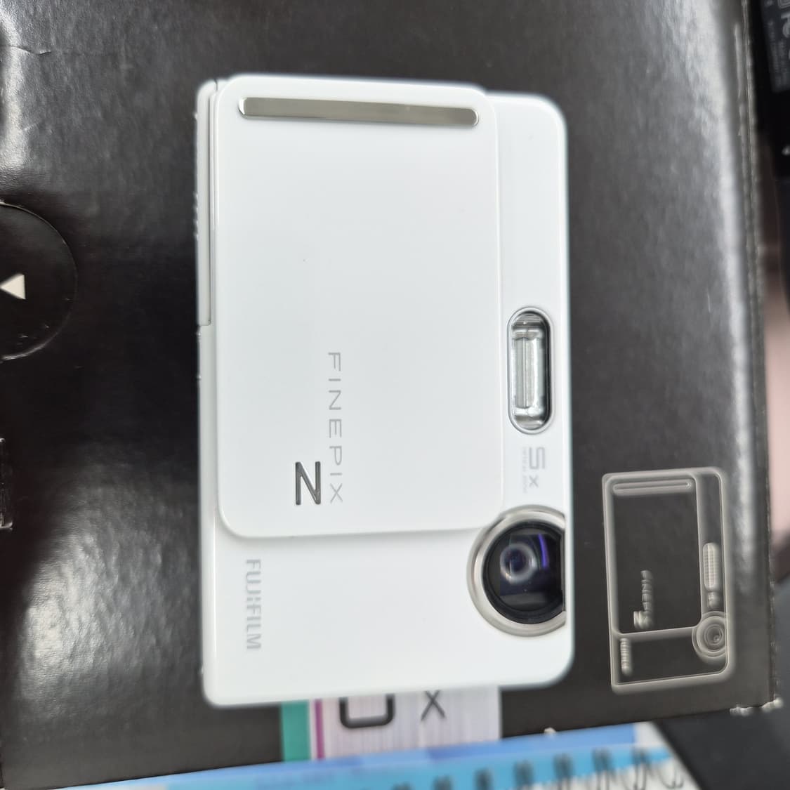 미품,풀박) 후지필름 파인픽스z300 화이트 디카 디지털 카메라 상품이미지3