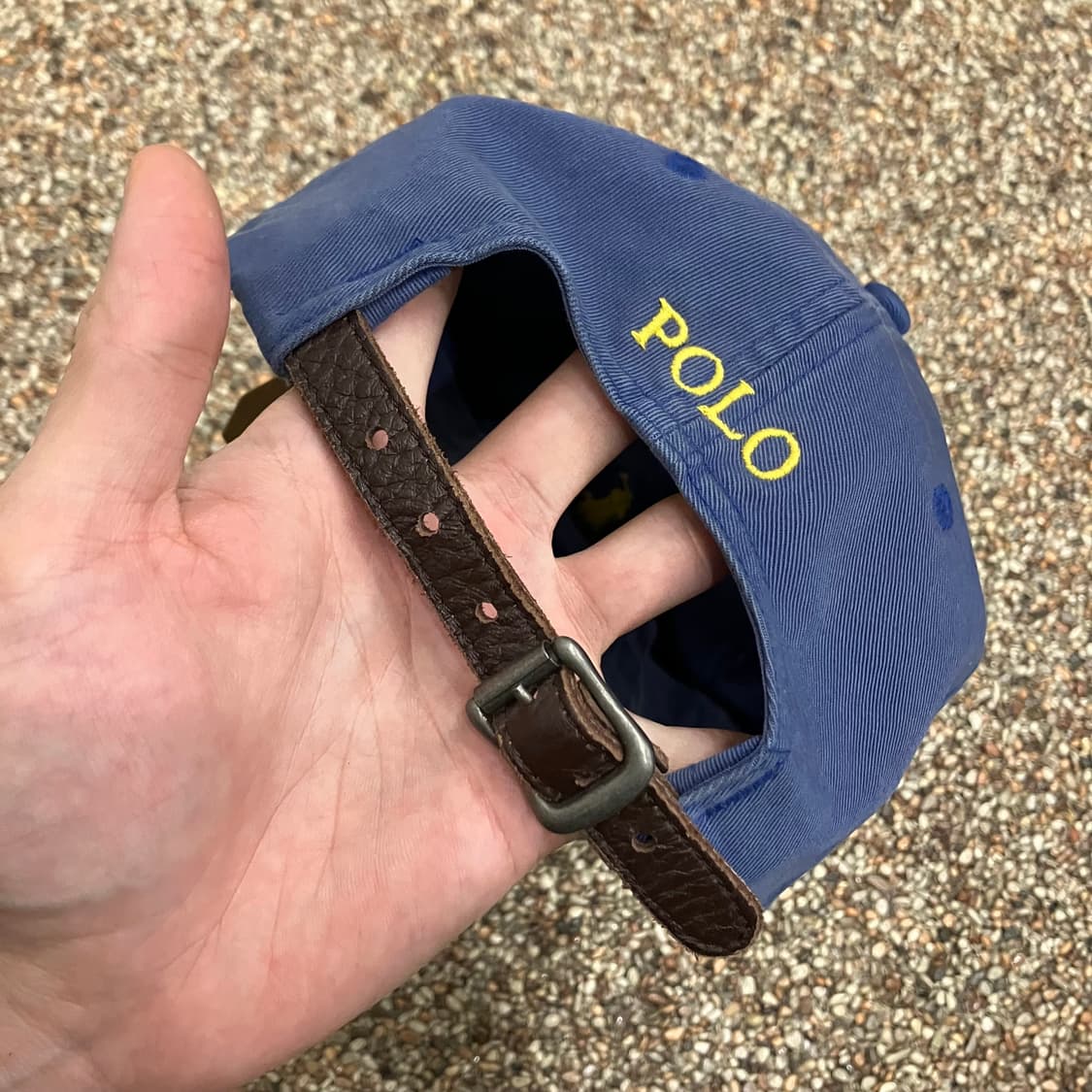 219 폴로 볼캡 모자 빈티지 가죽스트랩 상품이미지3