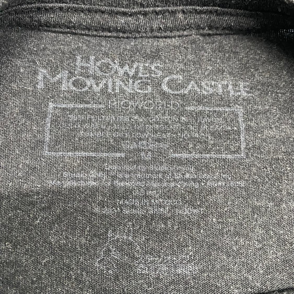 지브리 하울의 움직이는성 오피셜 애니메이션 티셔츠 상품이미지3