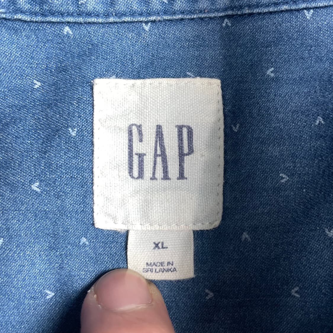 (XL) 갭 데님 셔츠 상품이미지4