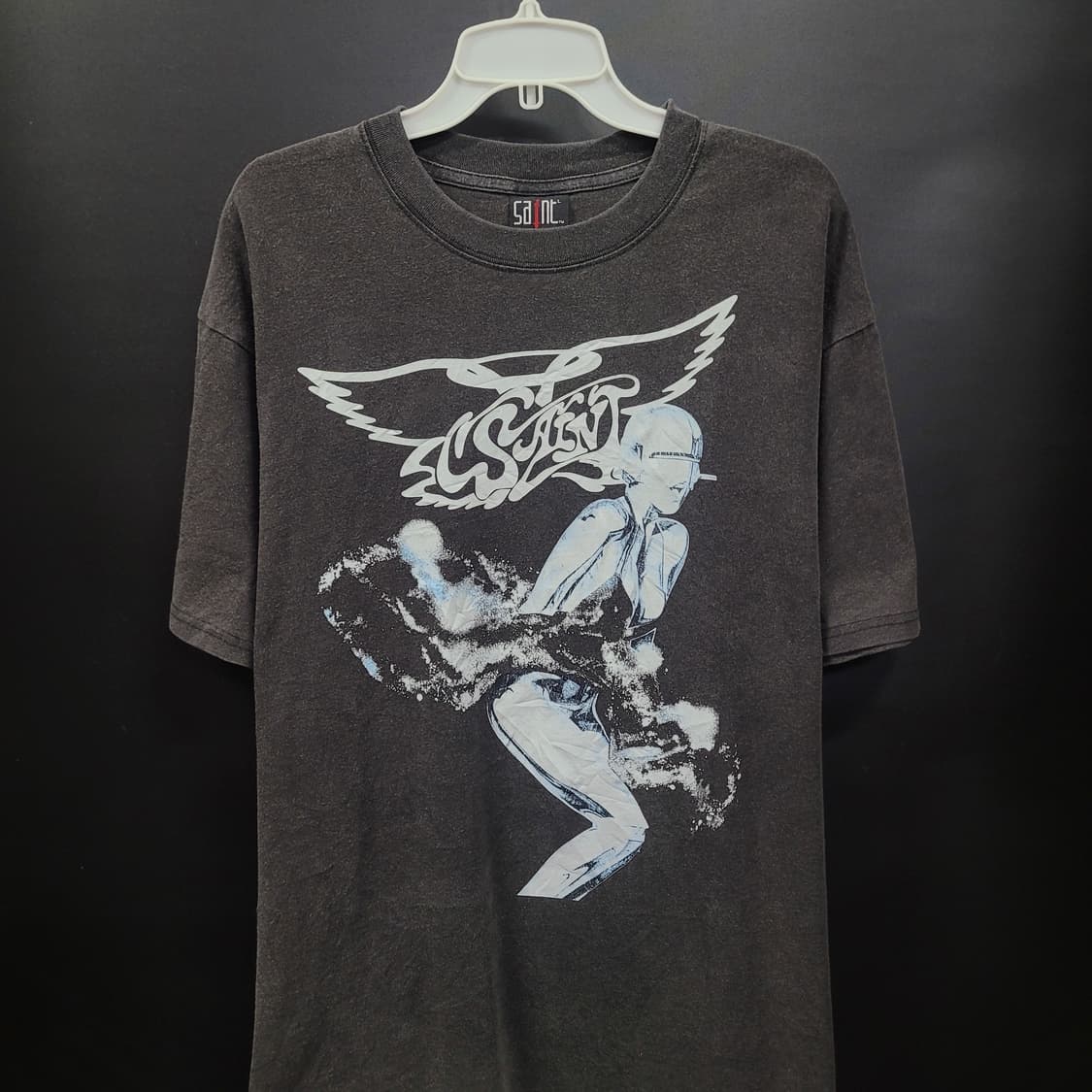 세인트미카엘 X 하지메 소라야마 빈티지 가먼트다잉 아카이브 셔츠 상품이미지8