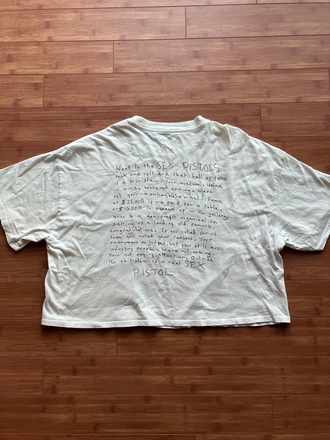 섹스 피스톨즈 굿즈 티셔츠 상품이미지4
