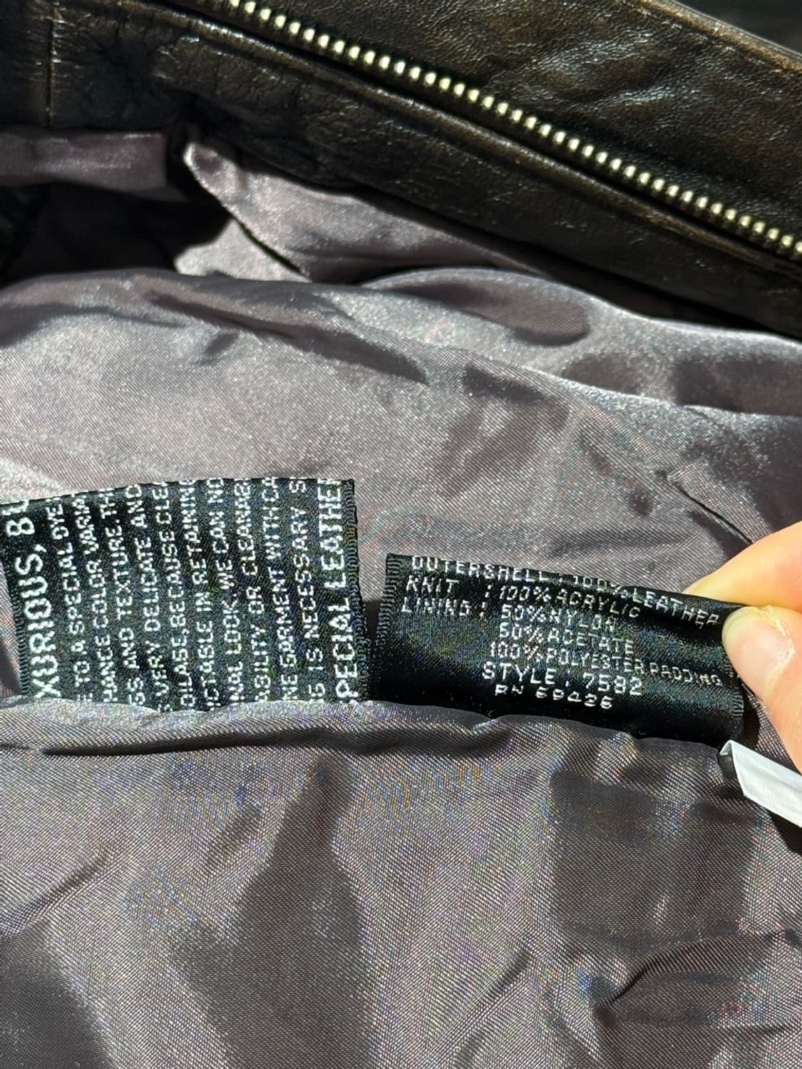 어드벤처 바운드 브라운 투 포켓 레더 자켓 상품이미지10