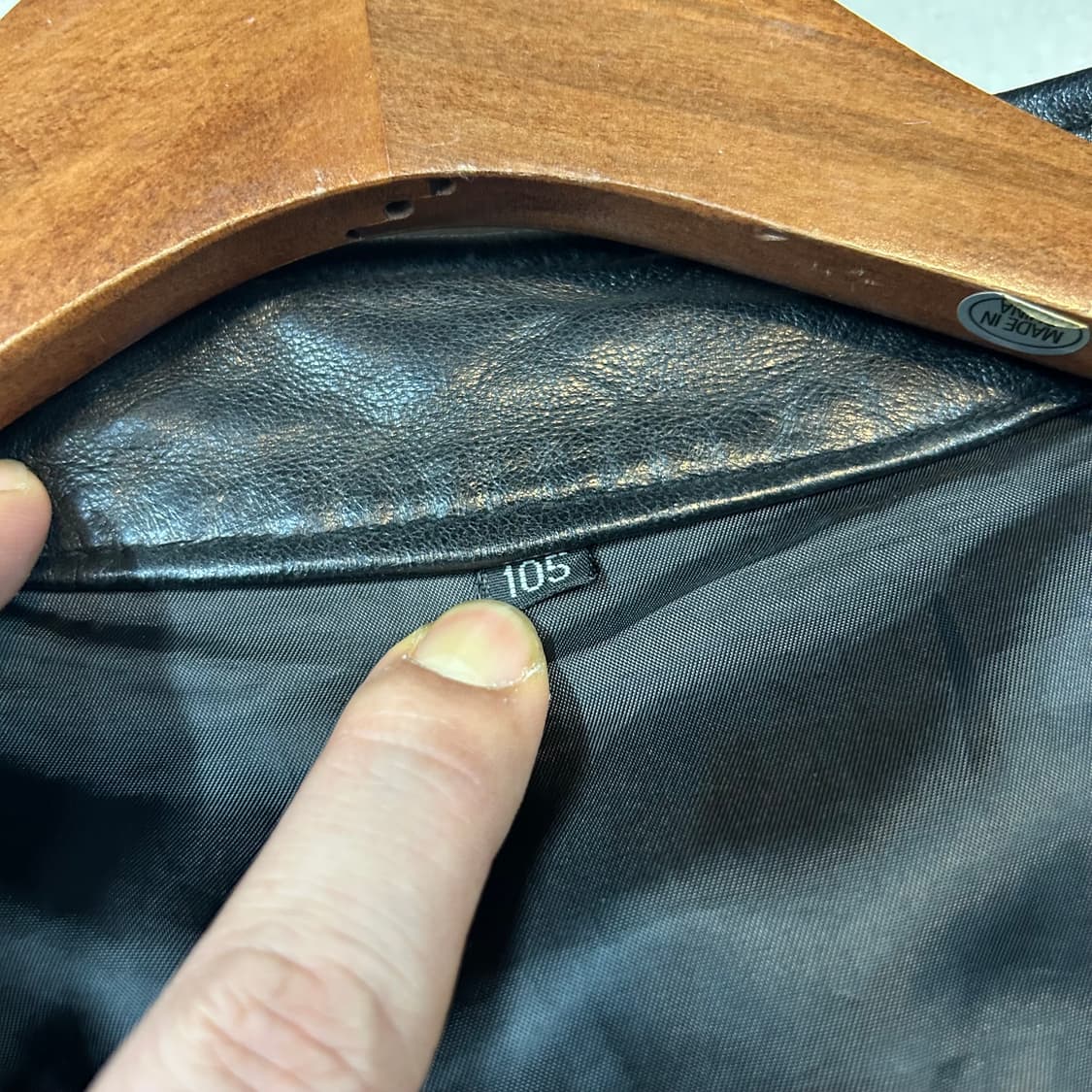 L) 이태리 램스킨 양가죽 멀티 포켓 싱글 라이더 자켓 상품이미지8