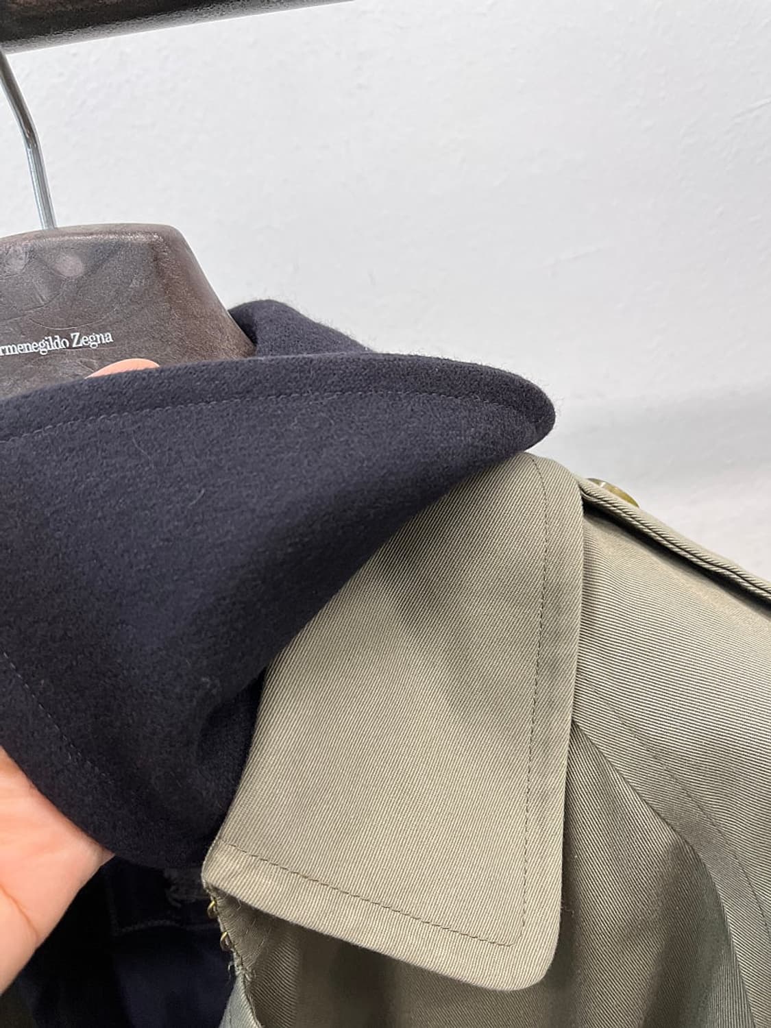 95-100) 버버리 원패널 트렌치코트 상품이미지5