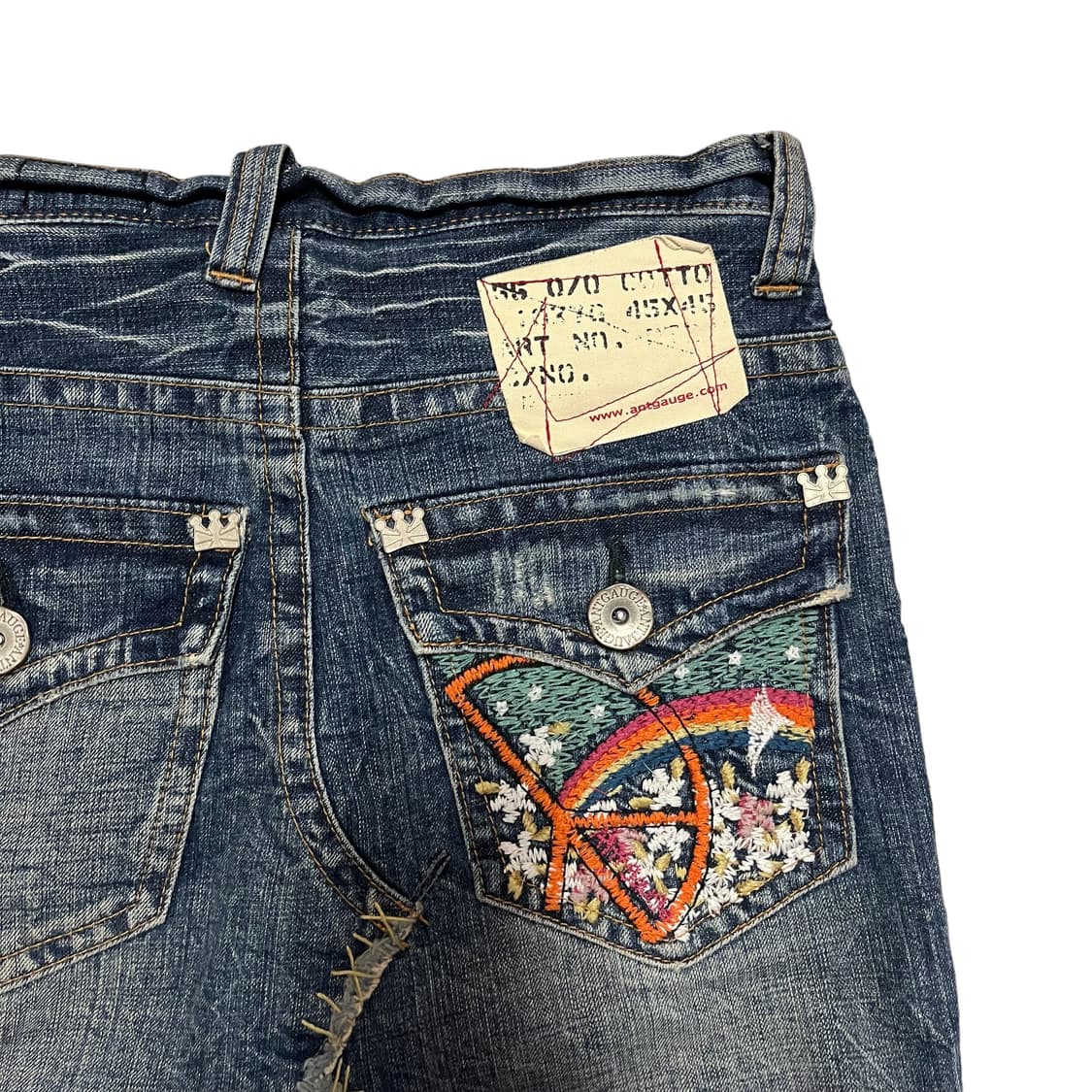 빈티지 스티치 데님치마 상품이미지4