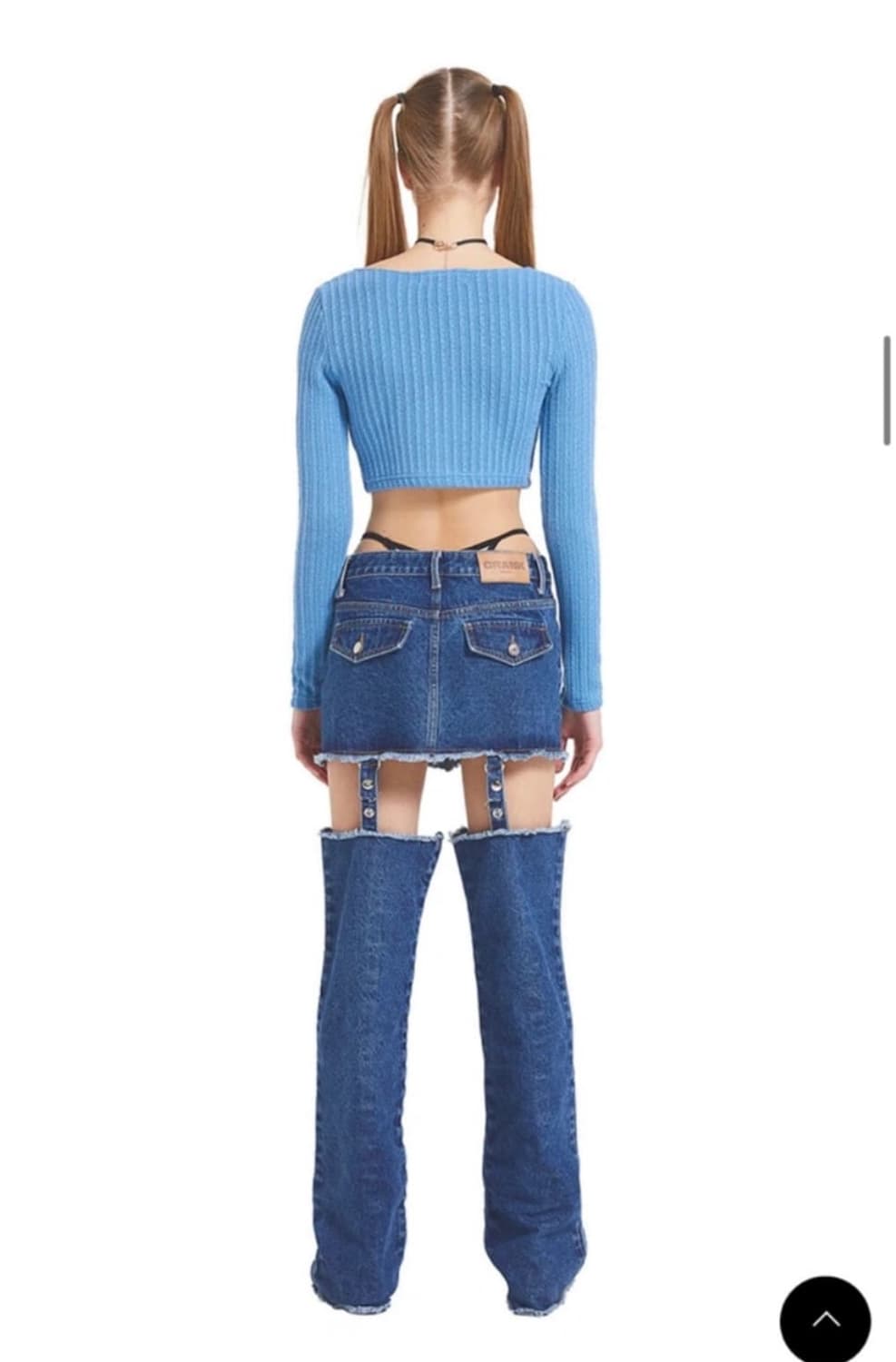 크랭크 데님 팬츠 상품이미지2