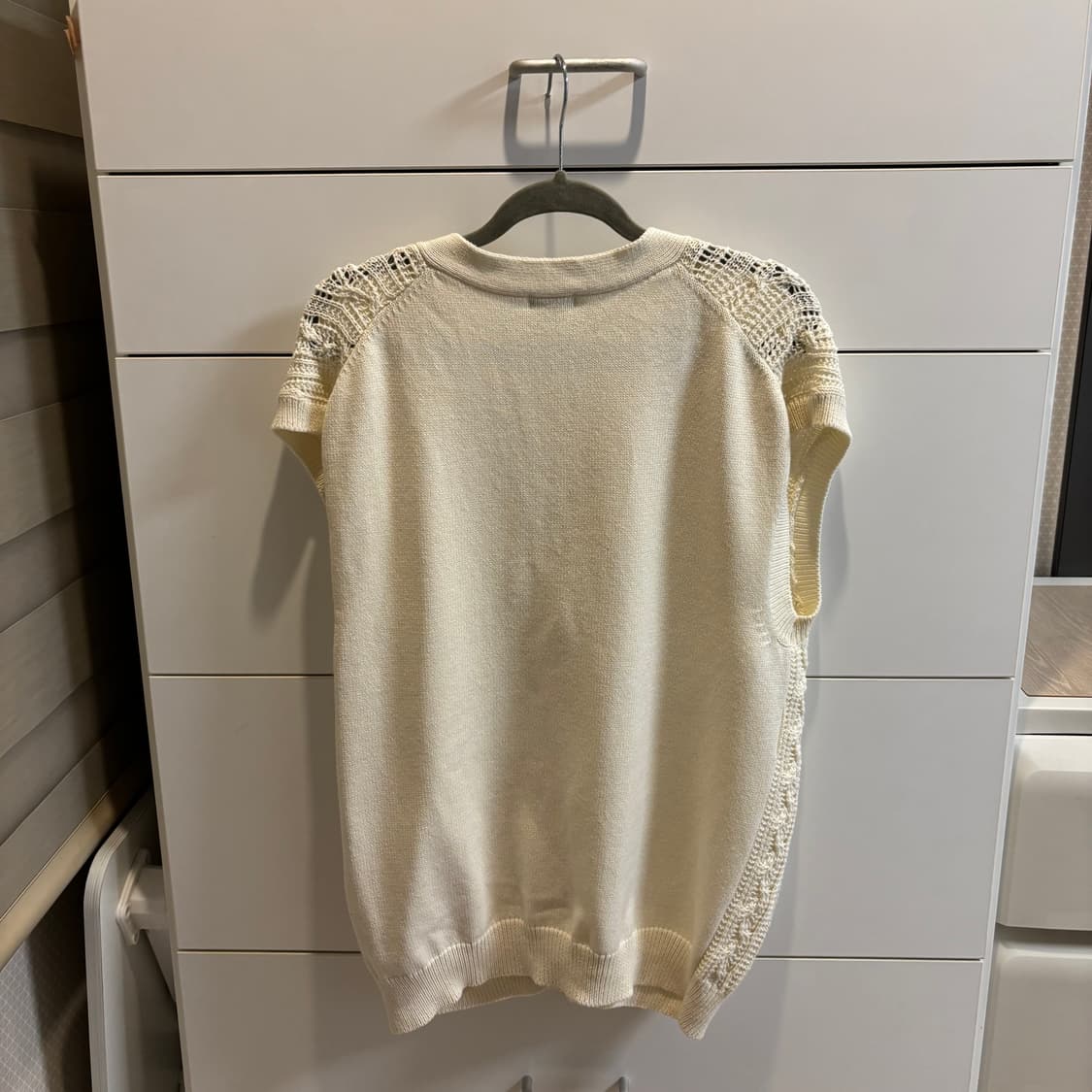 맥킨토시 MACKINTOSH 꽤배기 펀칭 니트 조끼 상품이미지5