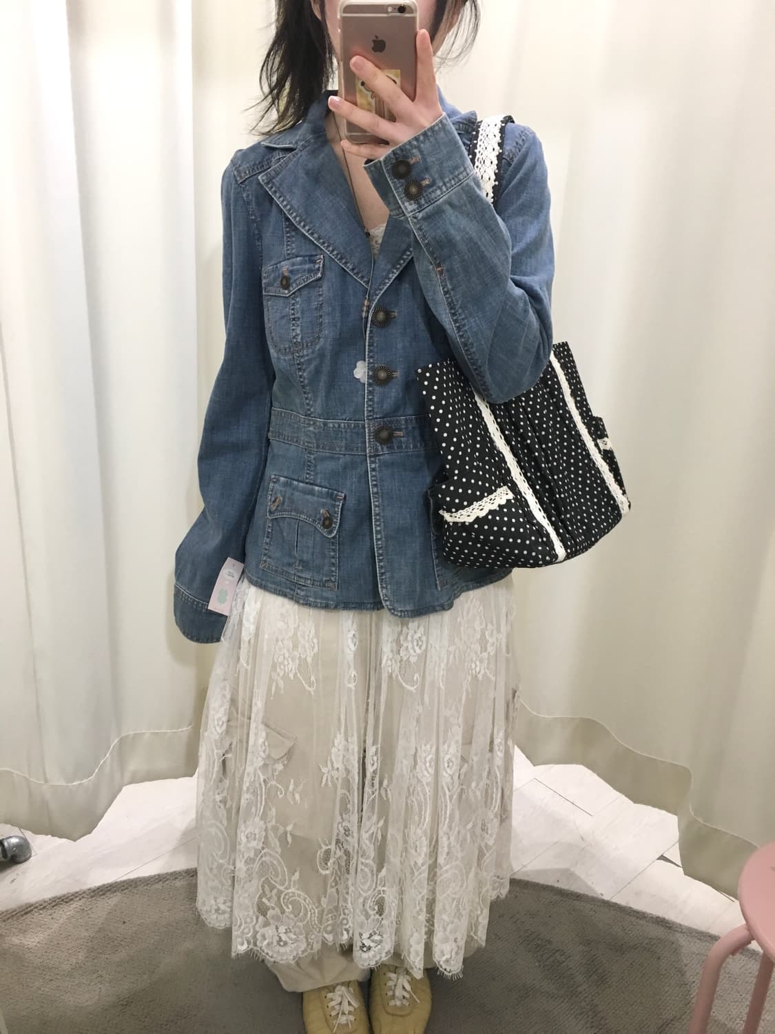 hippie mori denim jackt) 상품이미지6