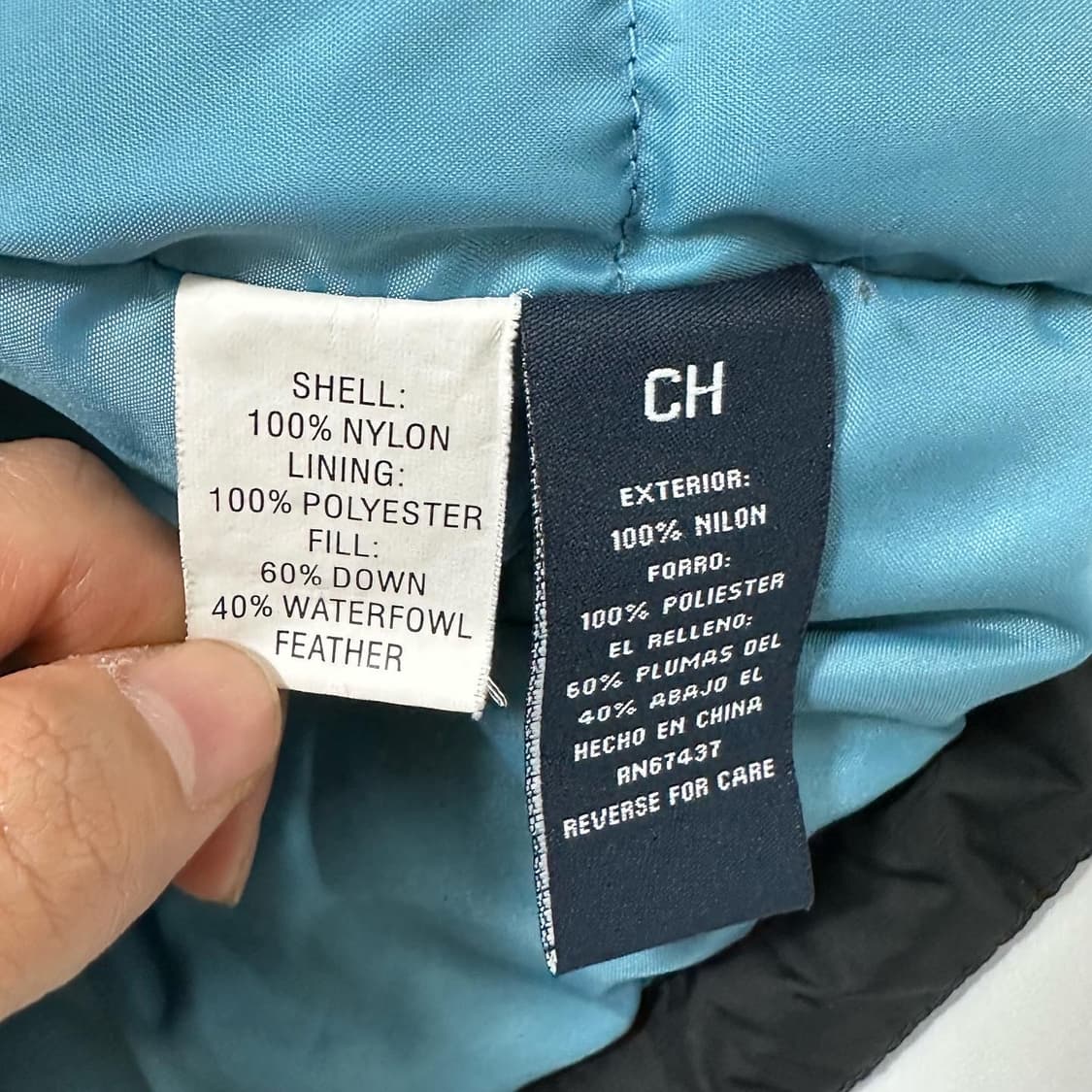 폴로 진스 와펜 로고 덕다운 패딩 상품이미지5