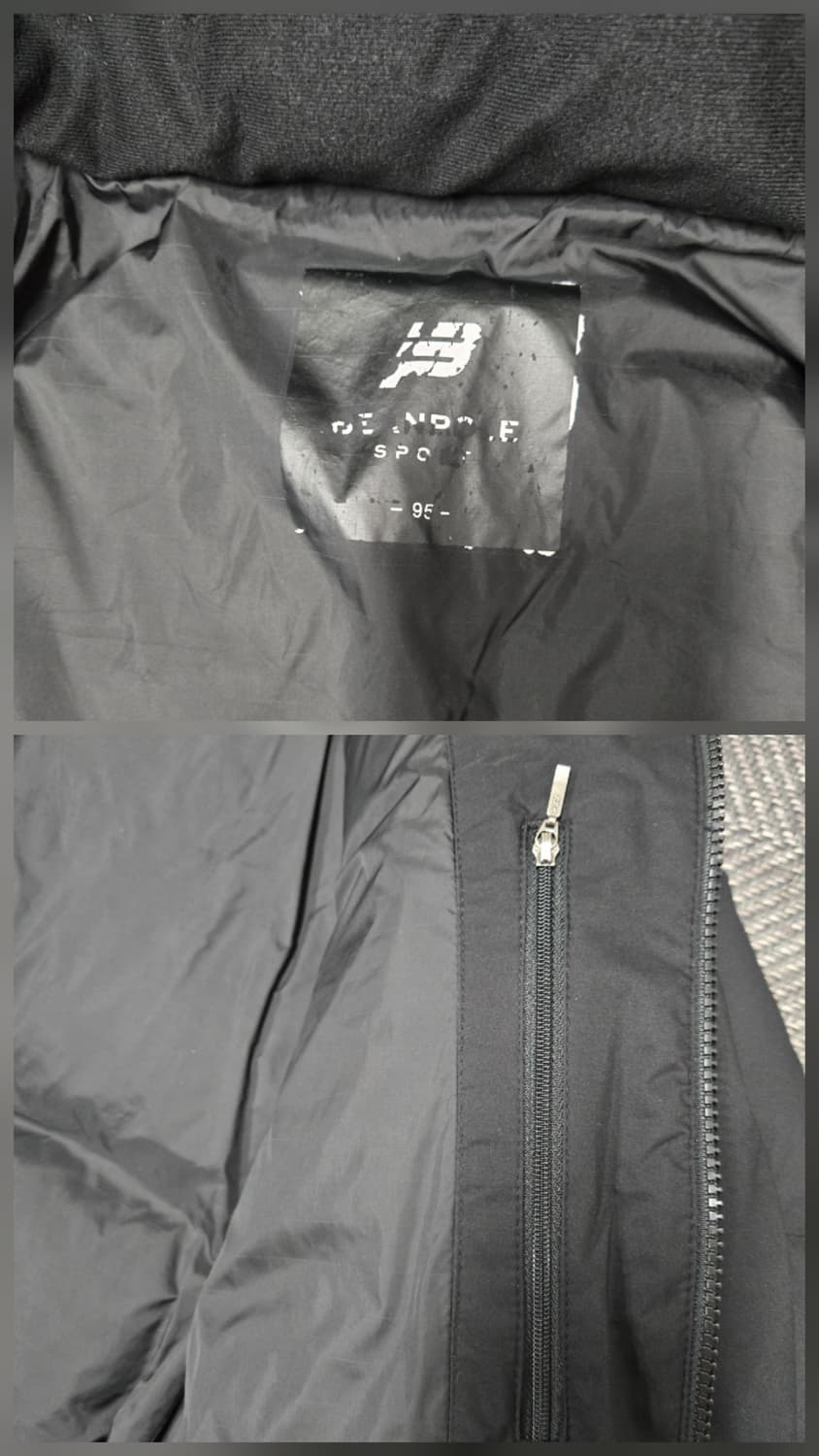 빈폴스포츠 롱패딩 블랙 상품이미지5