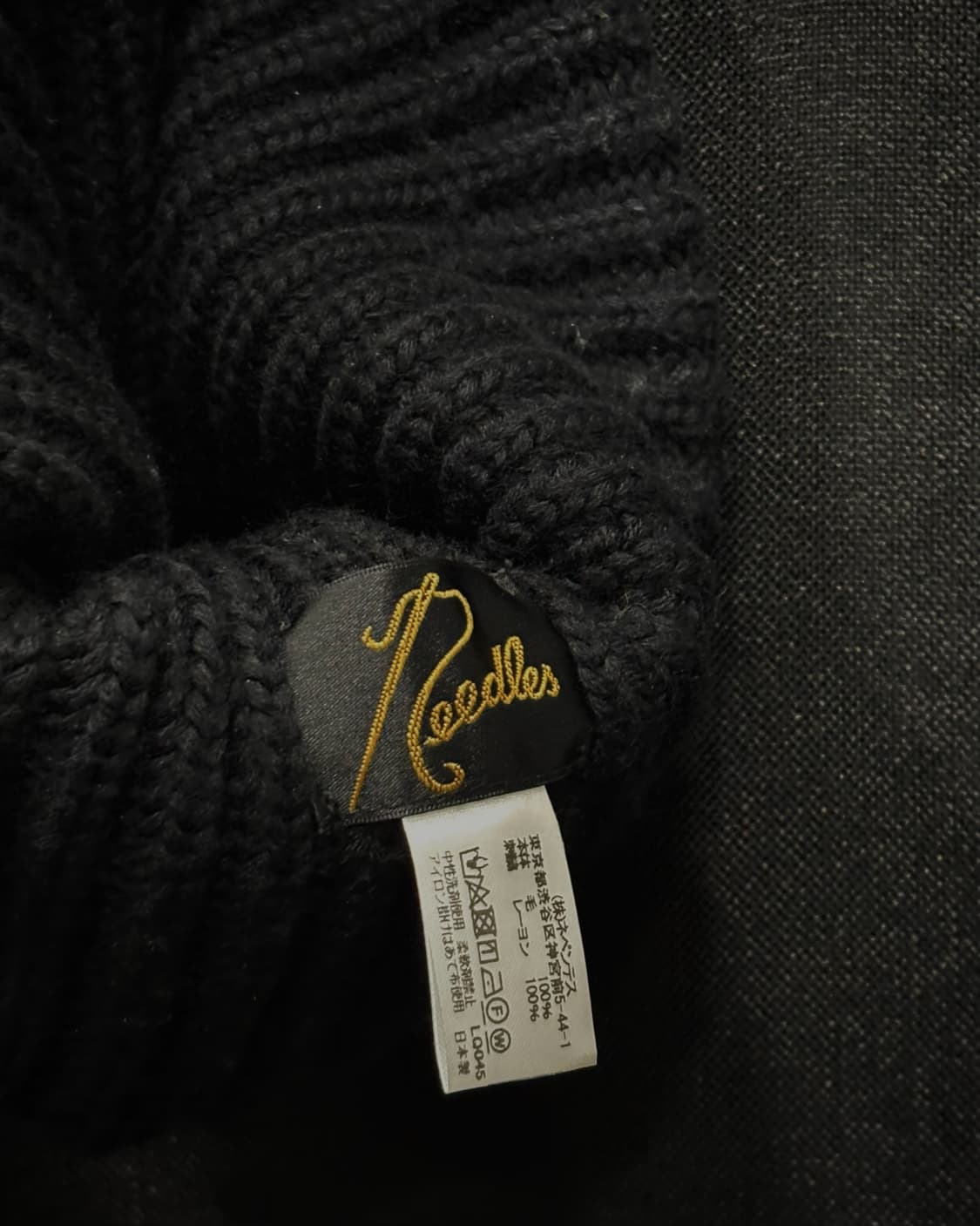 니들스 울 로고 디테일 비니 상품이미지4