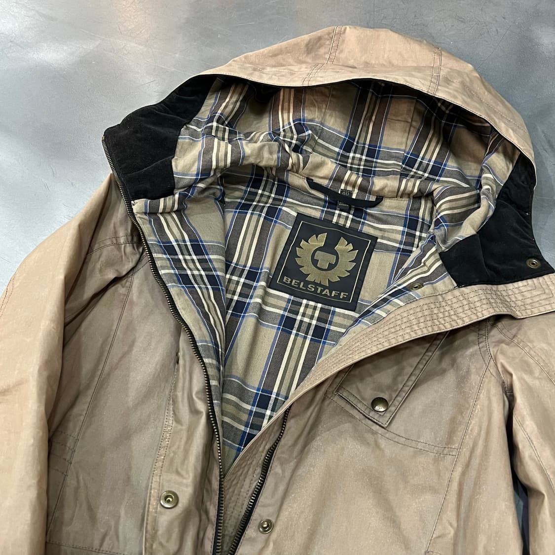  벨스타프 왁스 자켓 y15899 상품이미지6