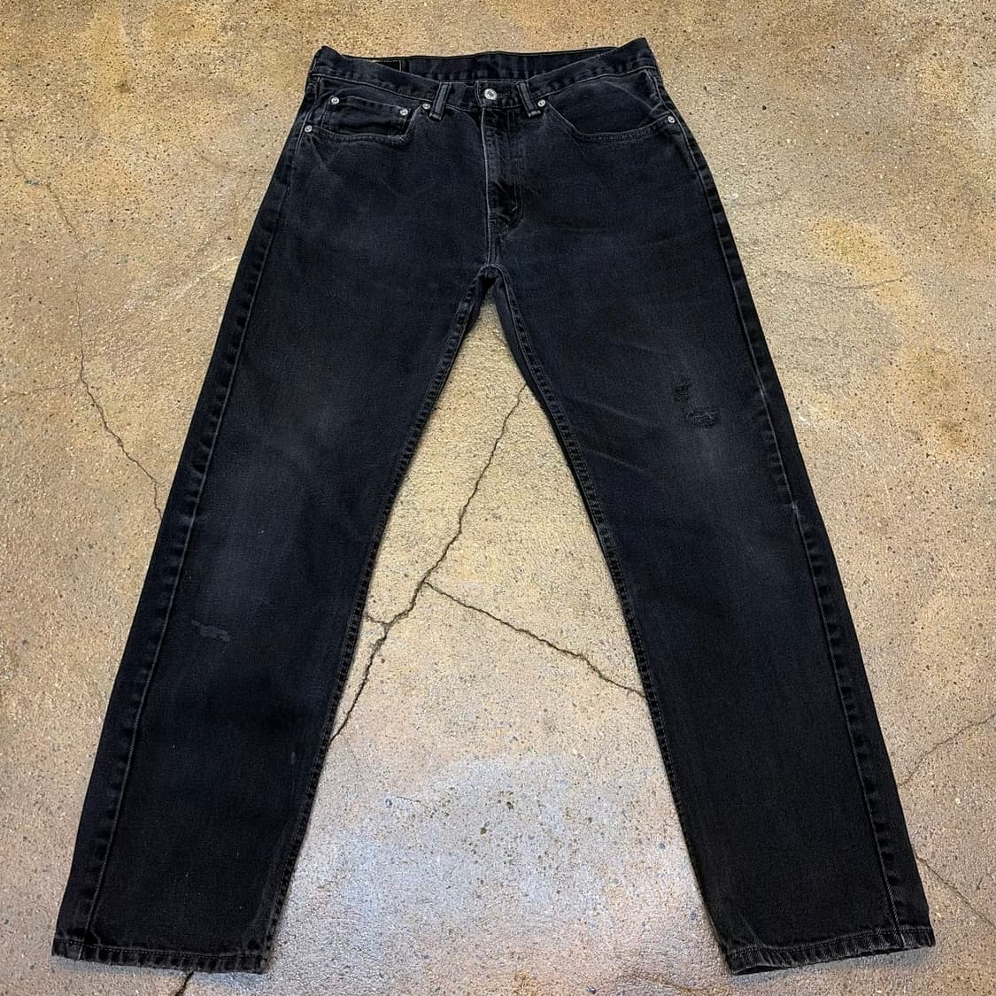 미국 빈티지 리바이스 505 블랙진 청바지 상품이미지1