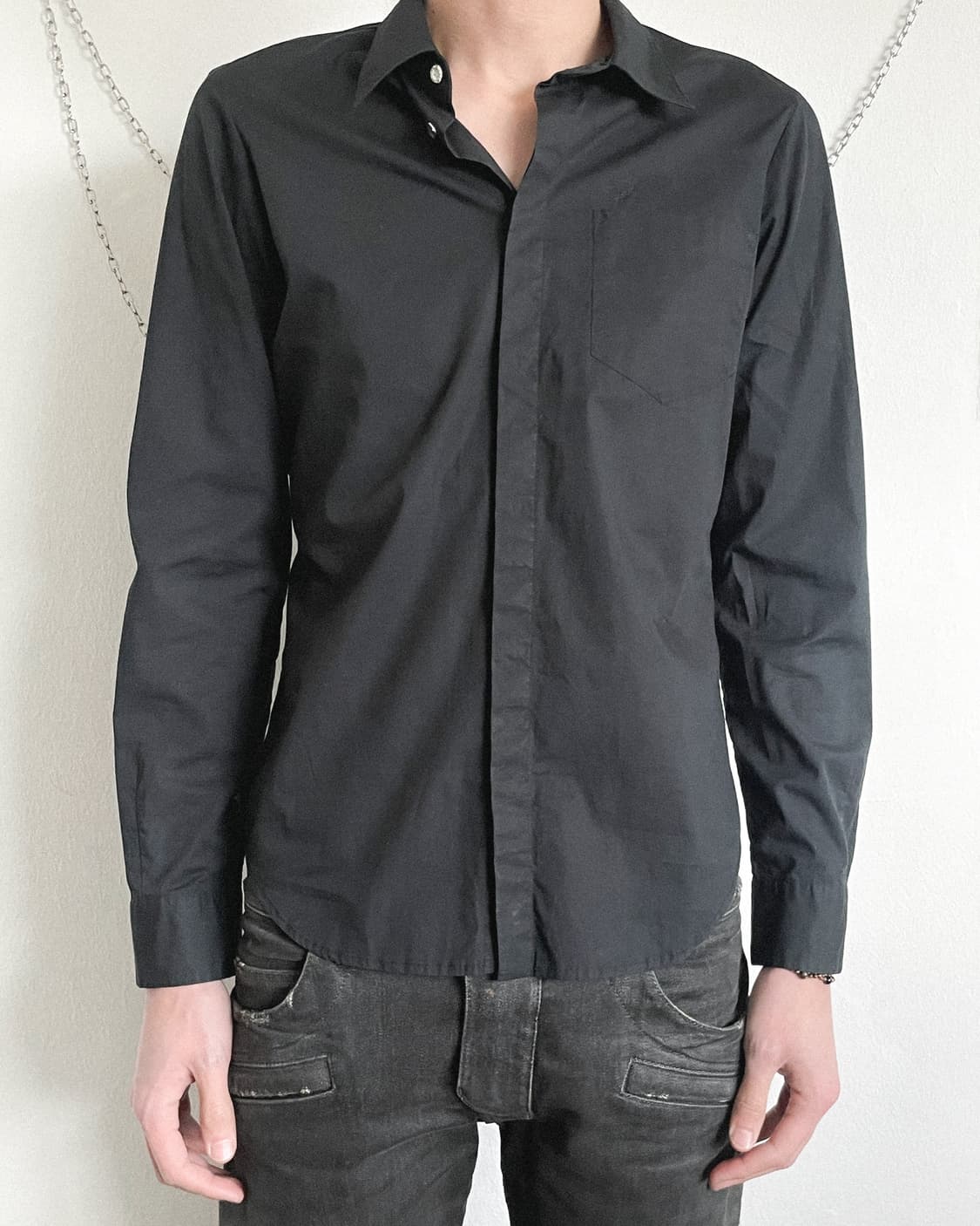 00s 마리떼프랑소와저버 슬림핏 드레스셔츠 상품이미지2