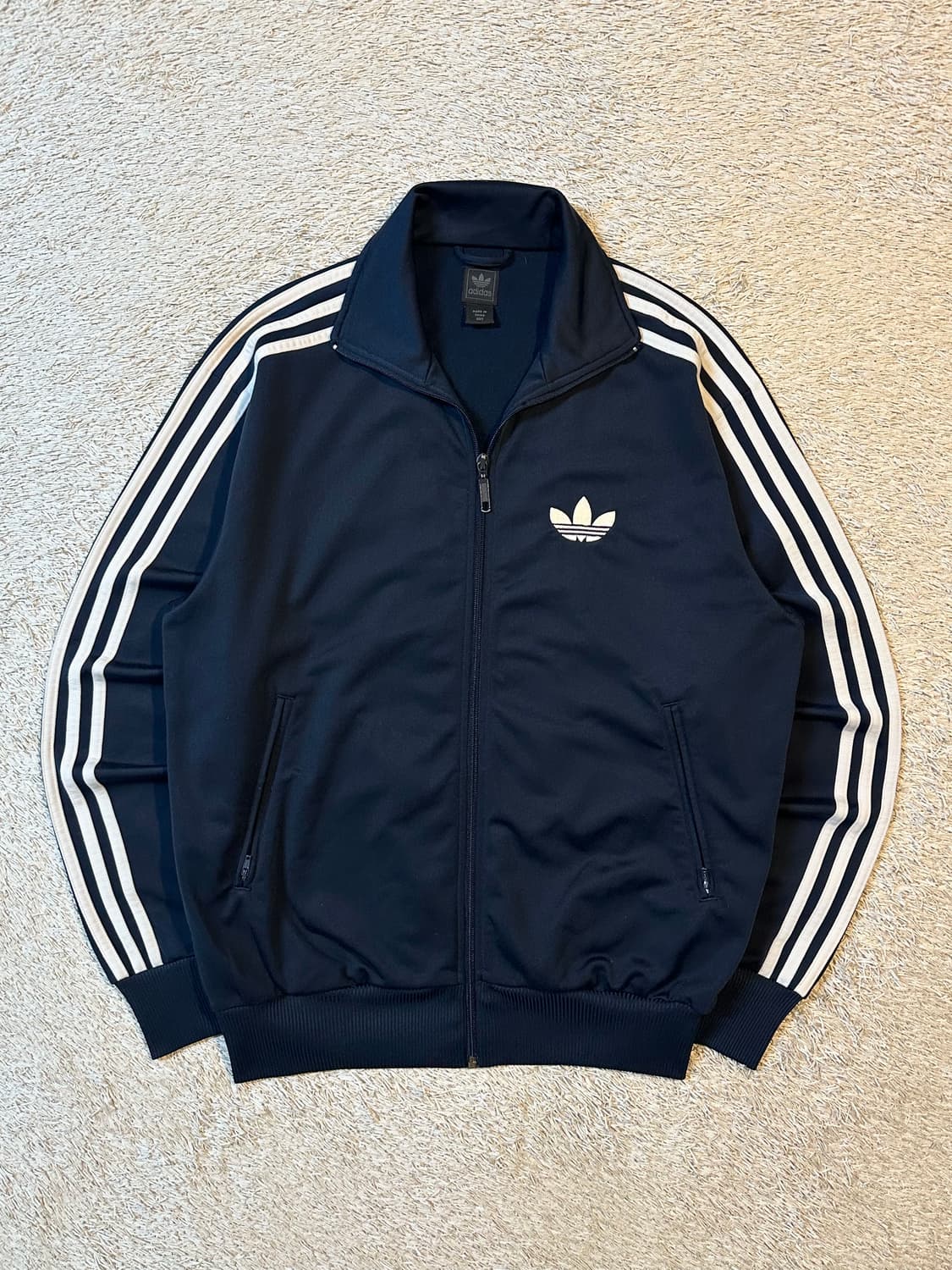 00's 아디다스 ADIDAS 파이어버드 트랙탑 져지 네이비 상품이미지1