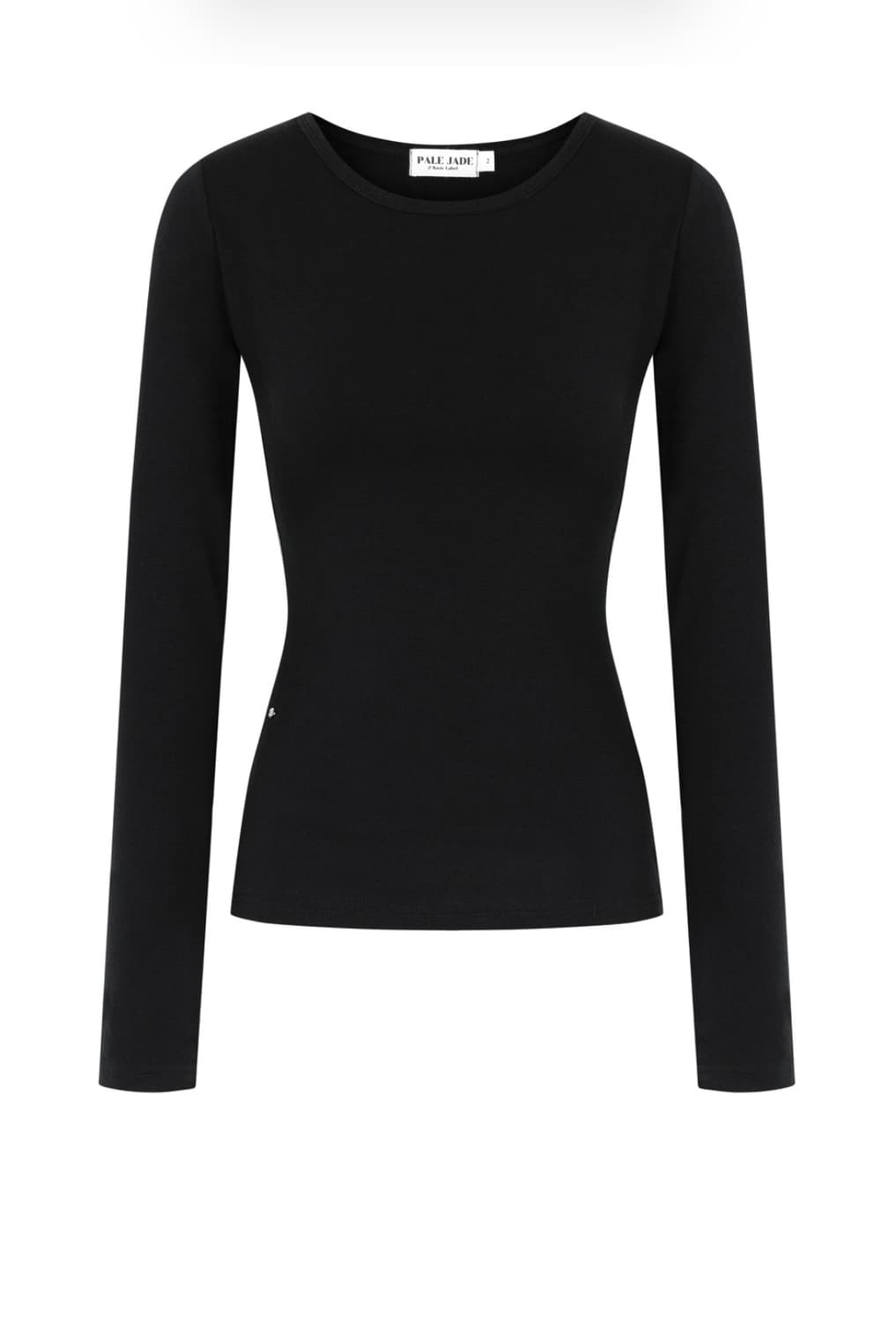 (새상품) 페일제이드 벨라 베이직 라운드넥 티 블랙 1사이즈 상품이미지2