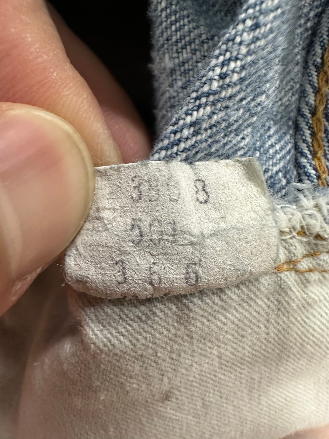 리바이스 501 66전기 40x30사이즈 상품이미지4