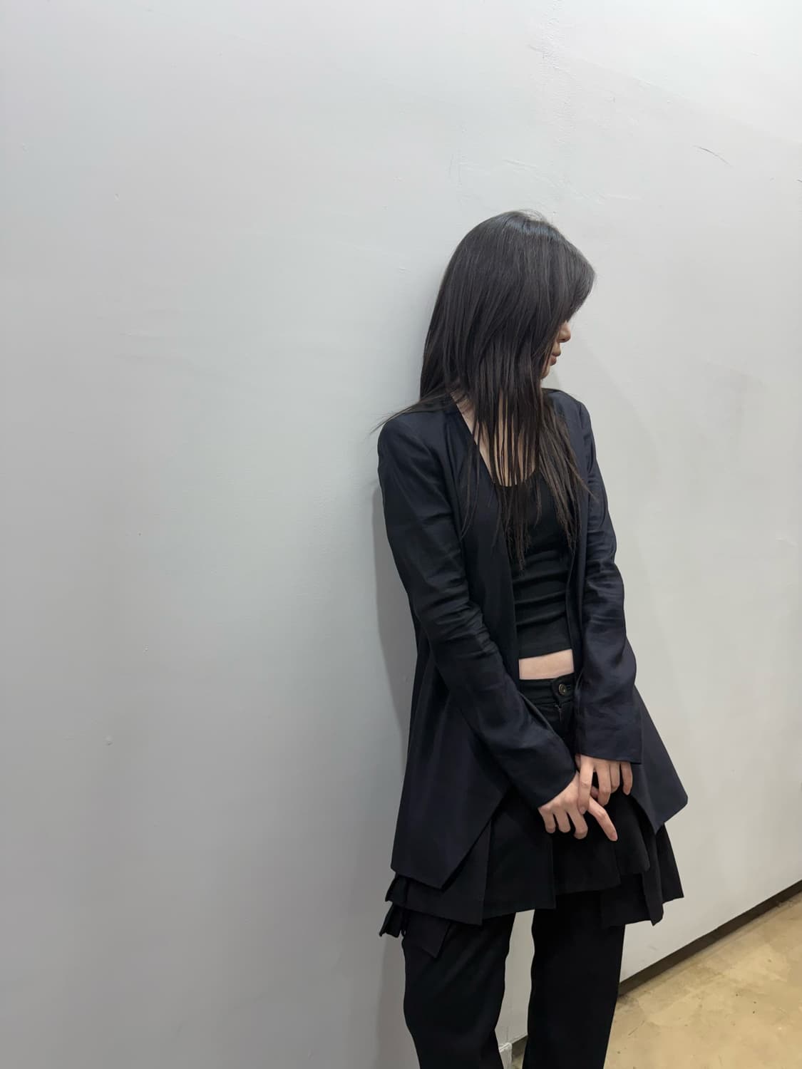 헬무트랭 논 카라 카라리스 블레이저 상품이미지3