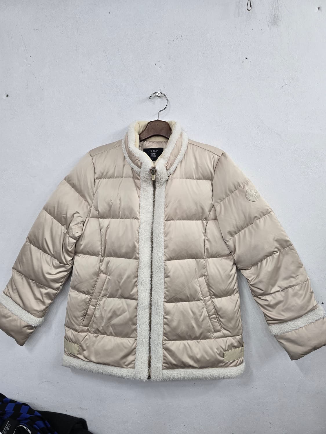 ELLE 끌레베르 여성 구스패딩  아이보리 상품이미지1