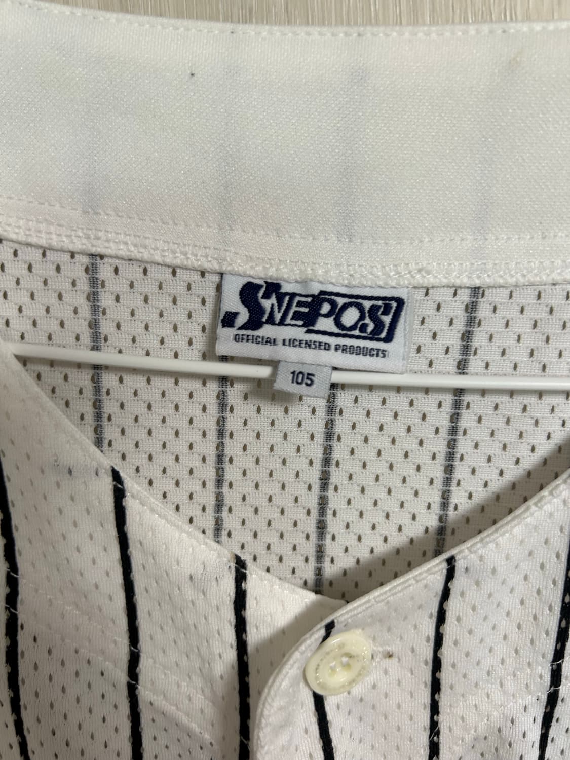 롯데자이언츠 야구 유니폼 105사이즈 팜 상품이미지3